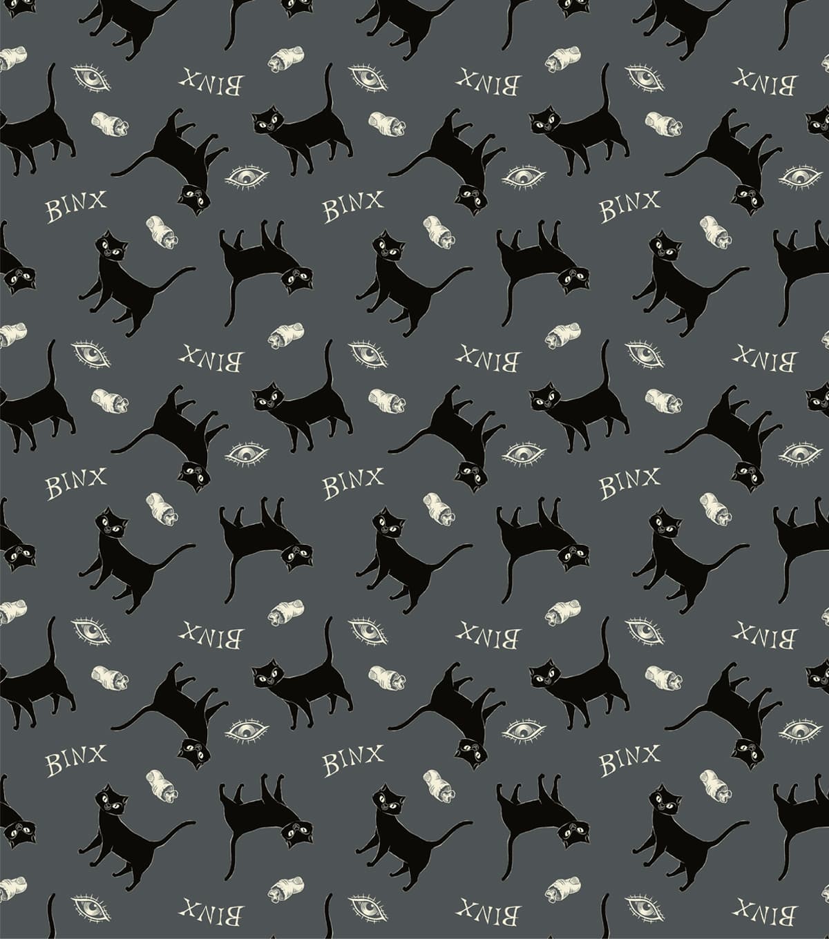 Disney® Hocus Pocus Binx Cotton Fabric