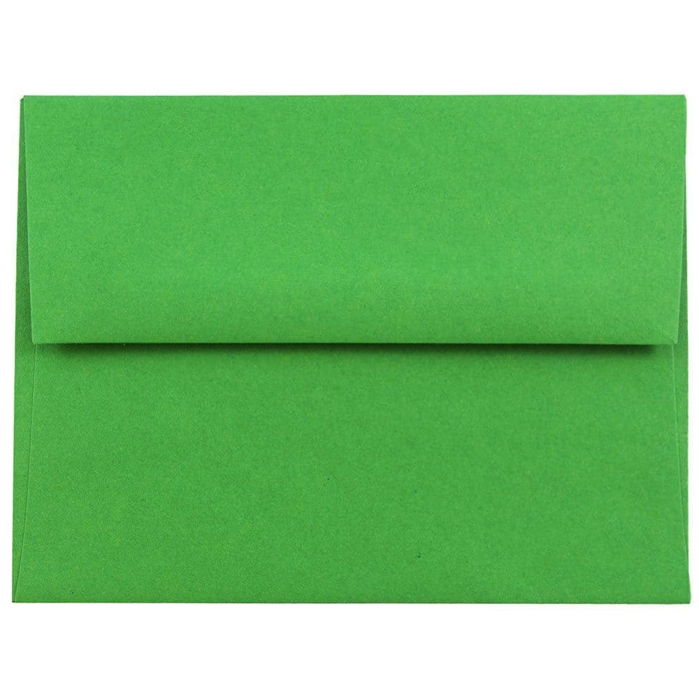 JAM Paper 5.25" x 7.25" Blank Flat Recycled Greeting Cards & Envelopes, 100ct.