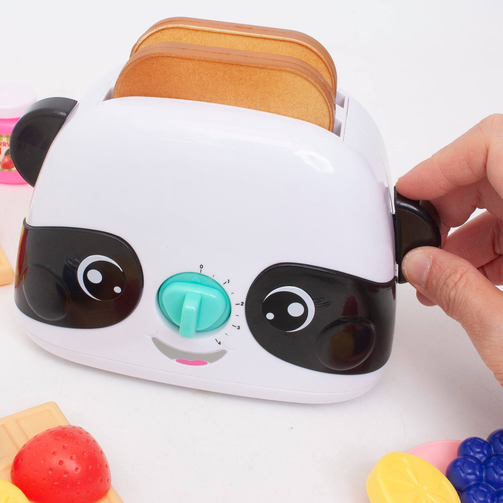 Zoo Troop Panda Toaster Animal Themed Kitchen Playset