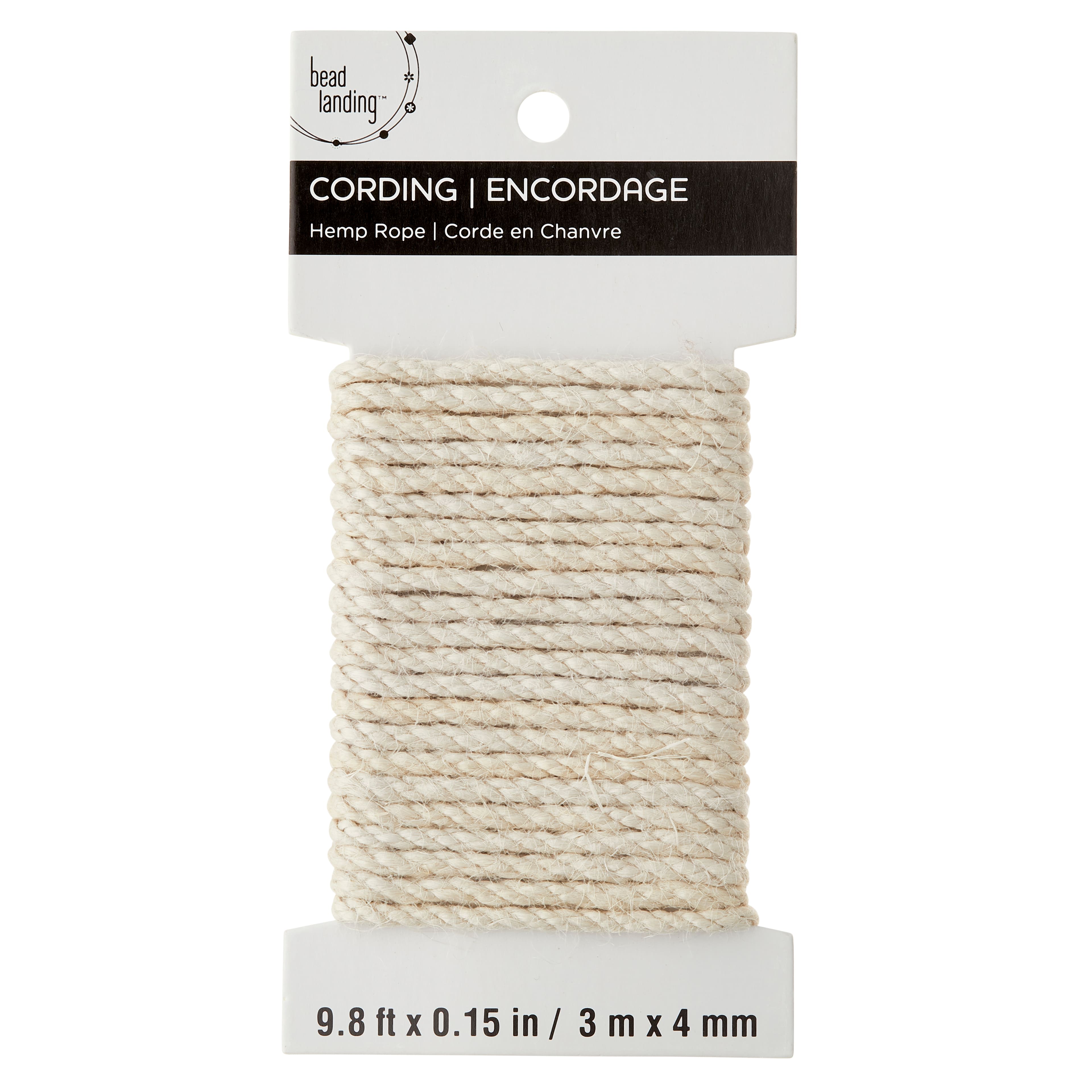 12 Pack: Hemp Rope Cording by Bead Landing™