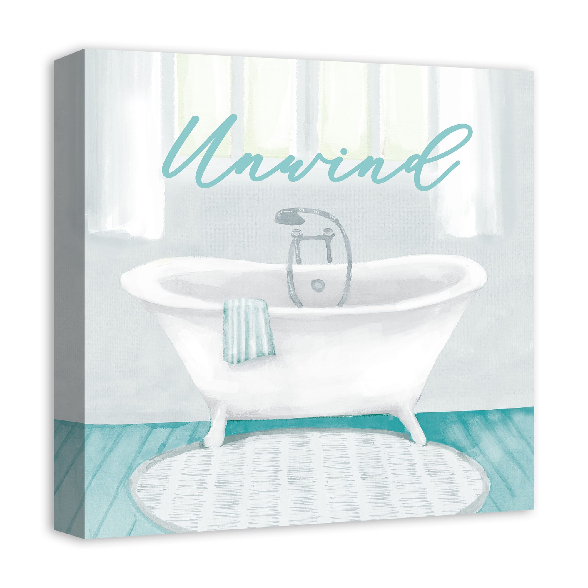 Unwind 16" x 16" Canvas Wall Art