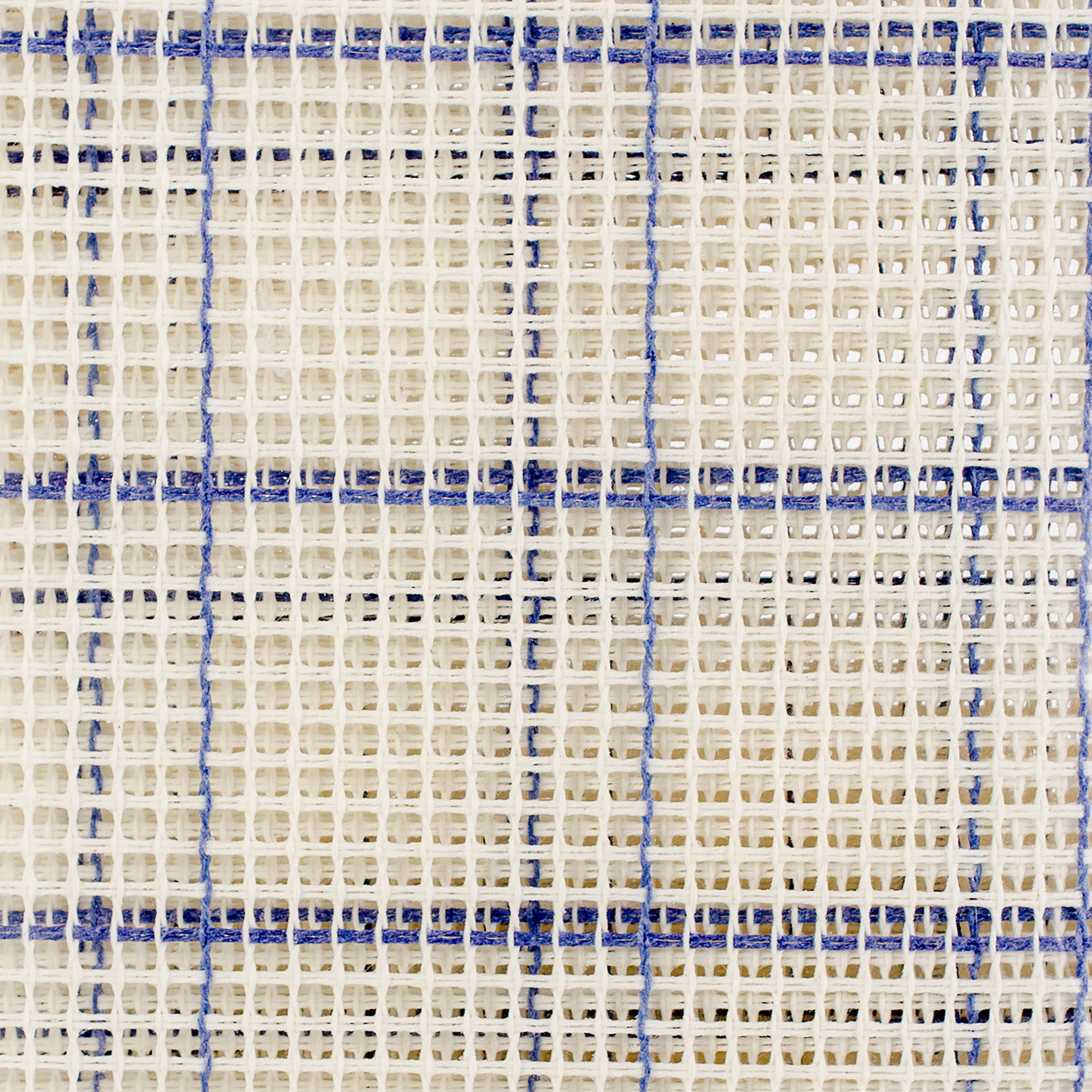 Zweigart® Blue Checked 3.75" Mesh Rug Canvas, 24" x 30"