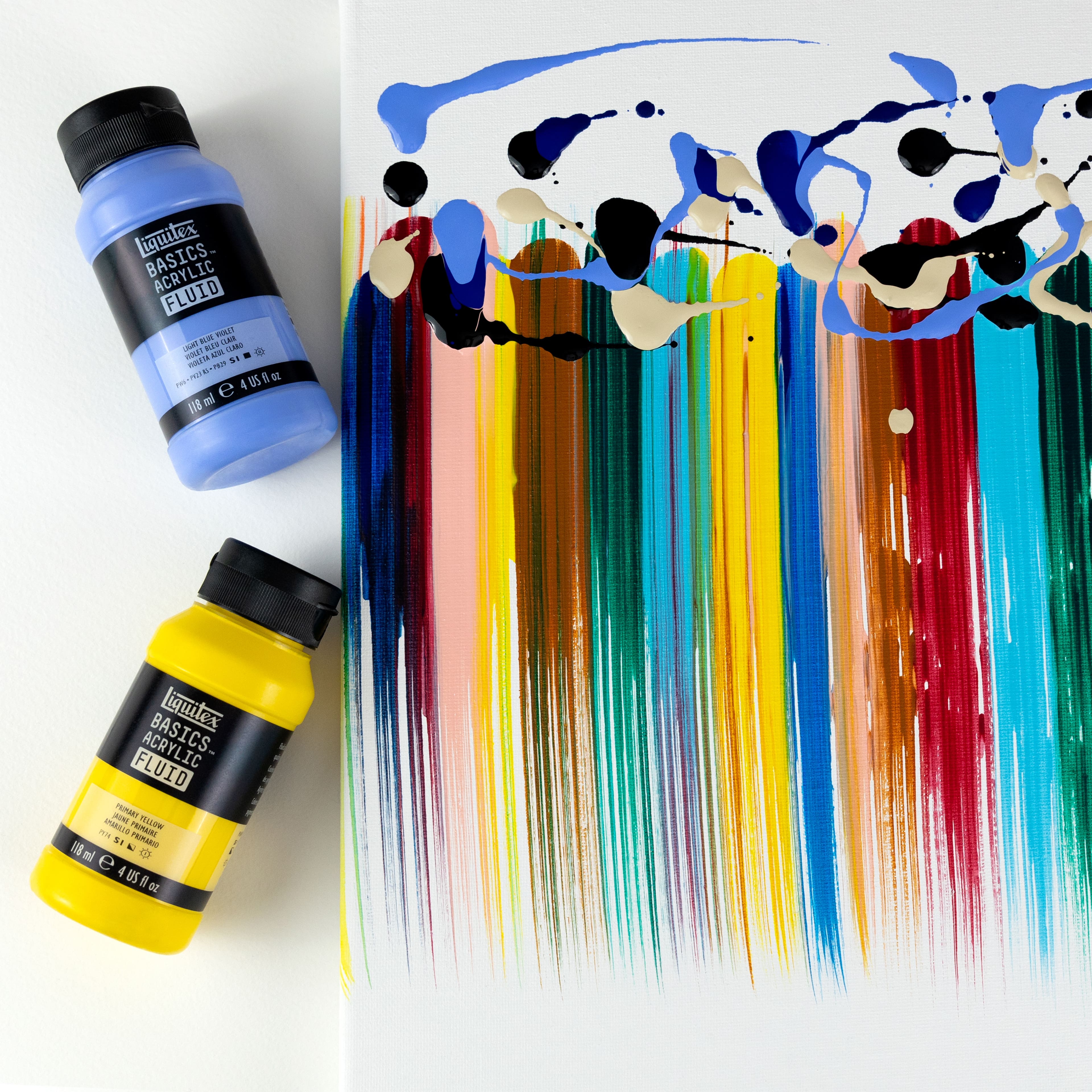 6 Pack: Liquitex® BASICS® Acrylic Fluid, 8.45oz.