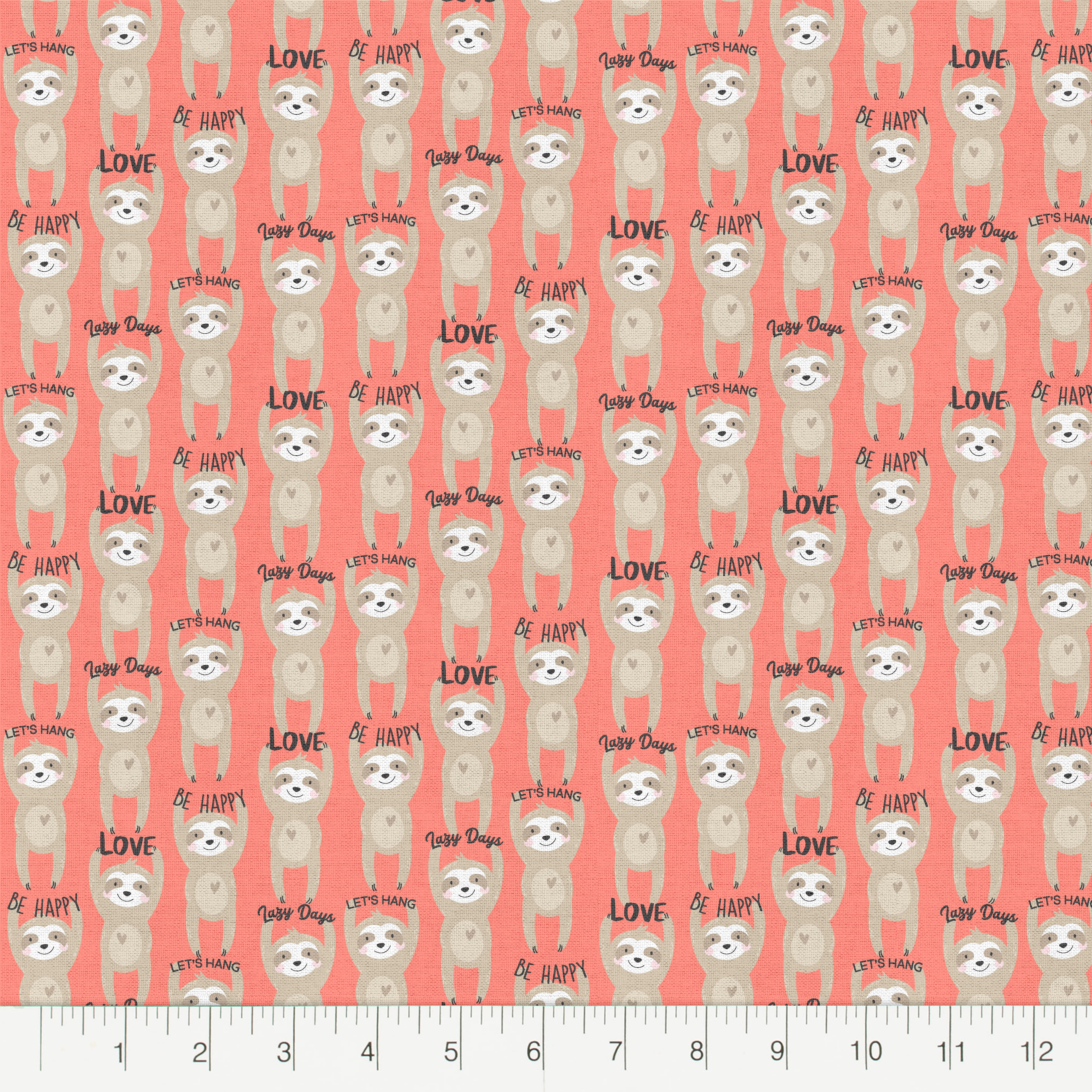 Sloth Themed Fabric Bundles by Loops & Threads™