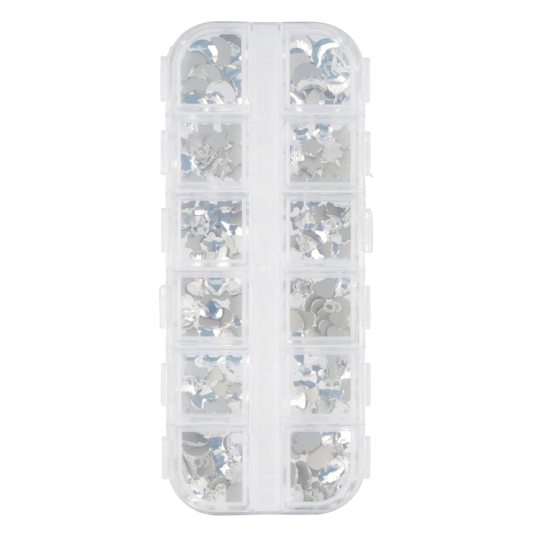 Mixed Shapes Glass Flatback Rhinestones by Bead Landing