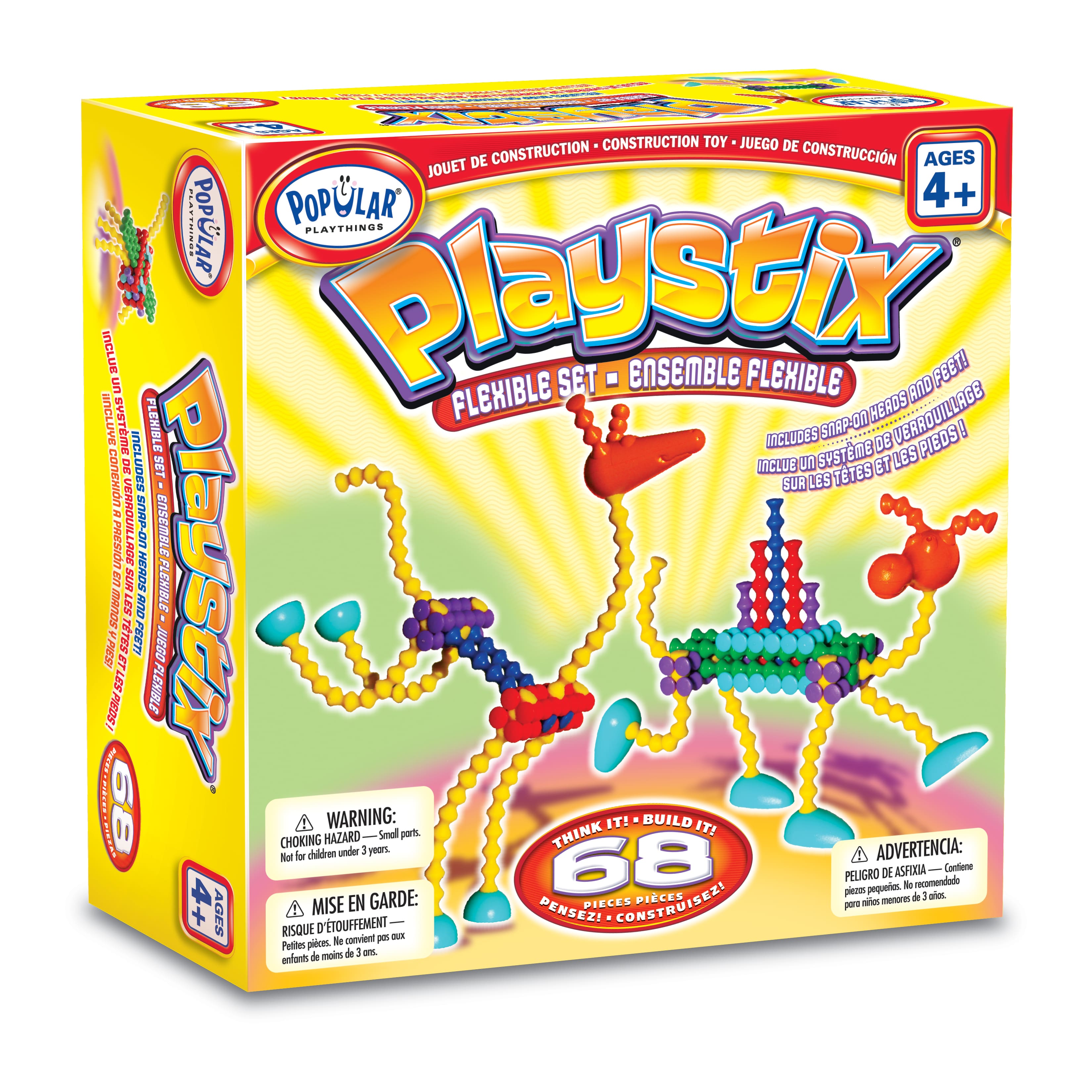 Playstix Flexible Set: 68 Pcs