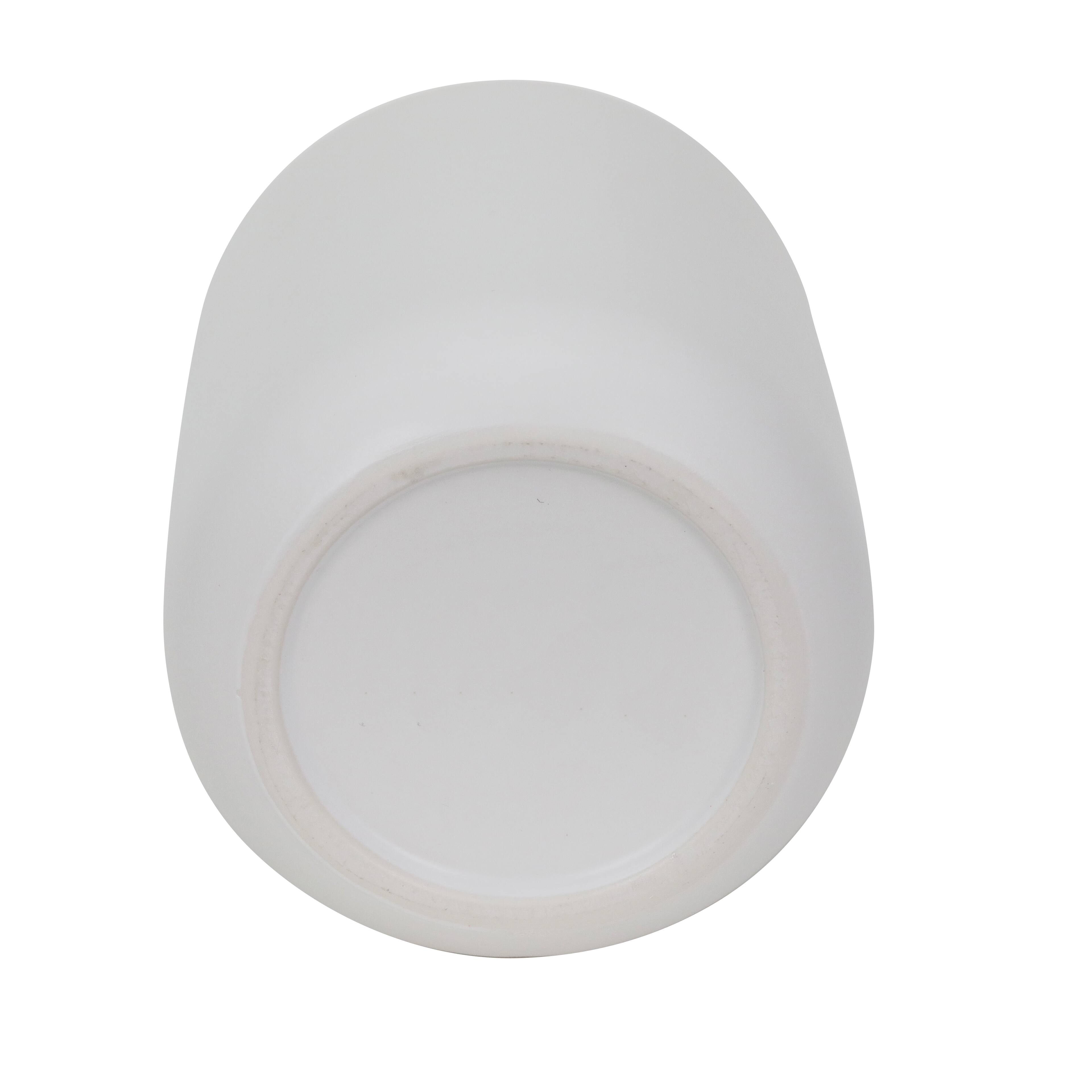 7.25" White Stoneware Utensil Holder by Ashland®