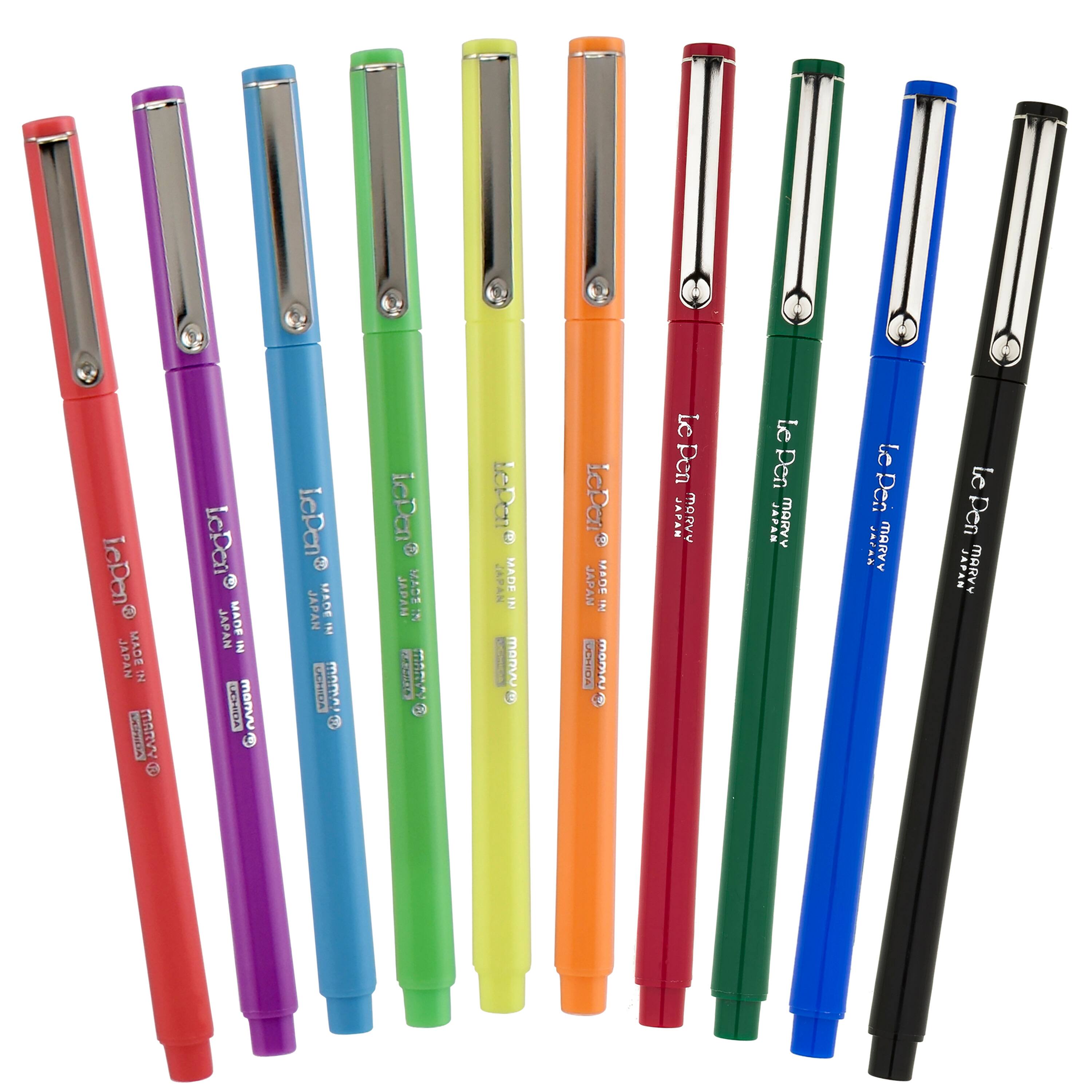 Uchida LePen® Neon 10 Color Pen Set