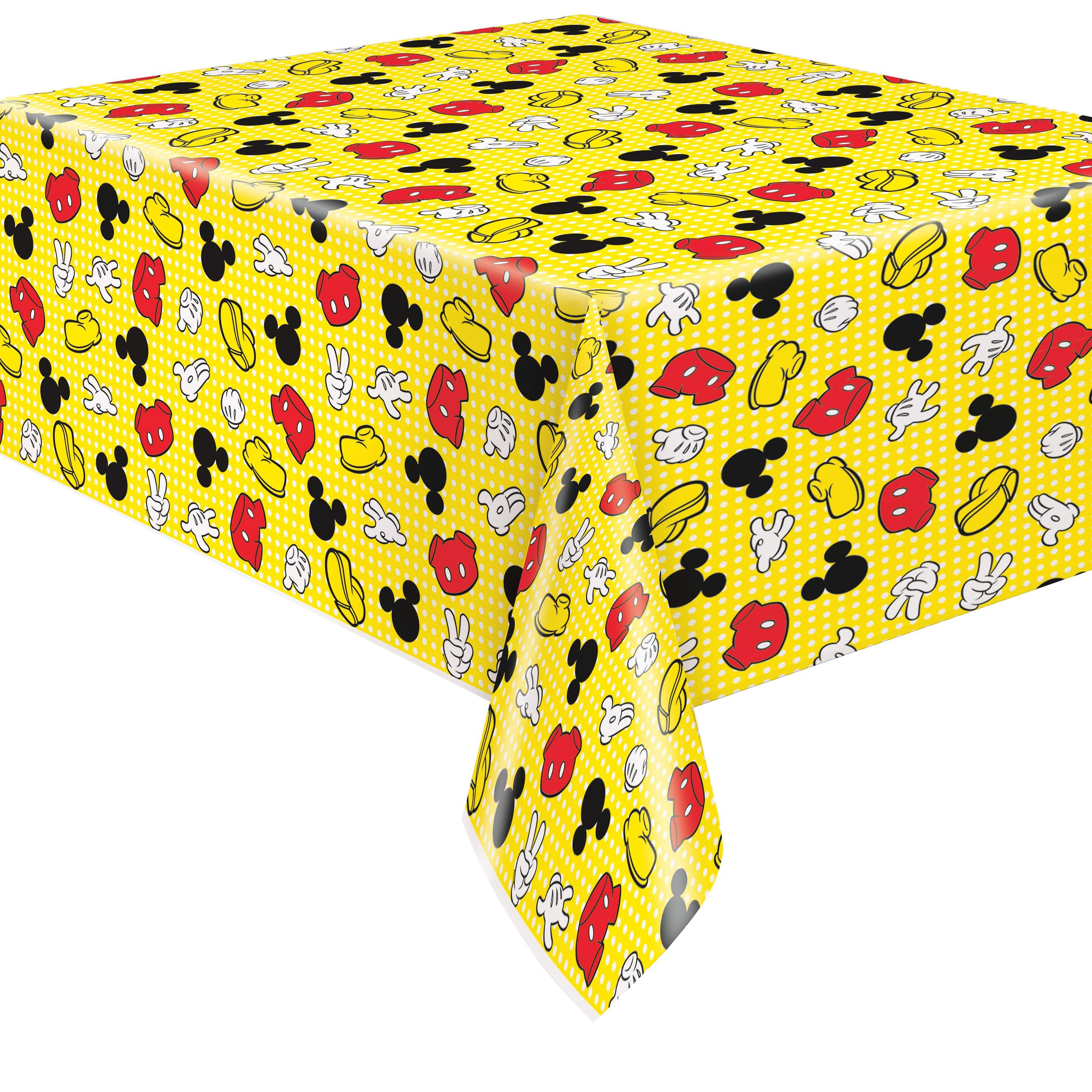 54" x 84" Disney® Mickey Mouse Plastic Table Cover