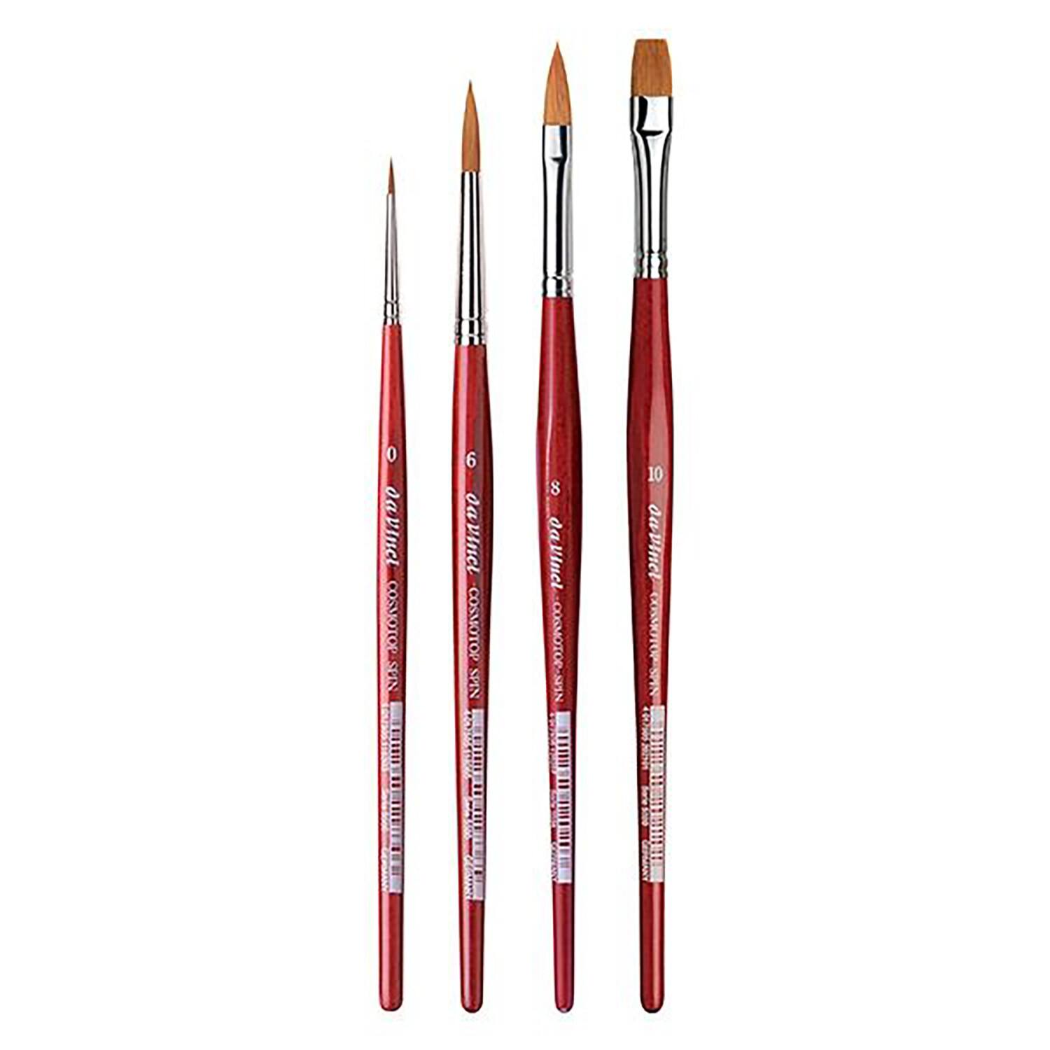da Vinci COSMOTOP-SPIN Synthetic Brush Set