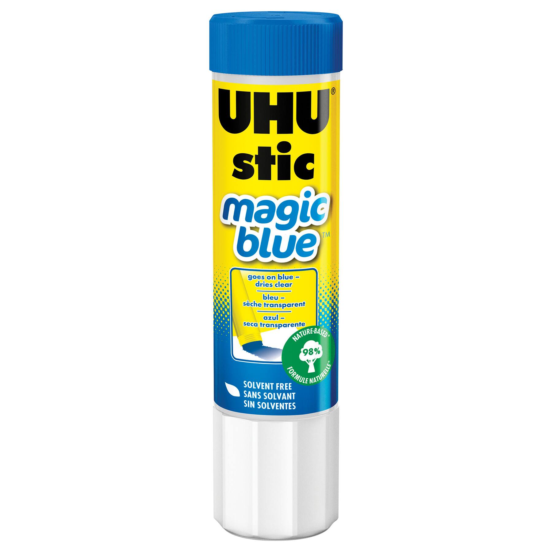 STAEDTLER® Magic Blue Dries Clear UHU Glue Sticks