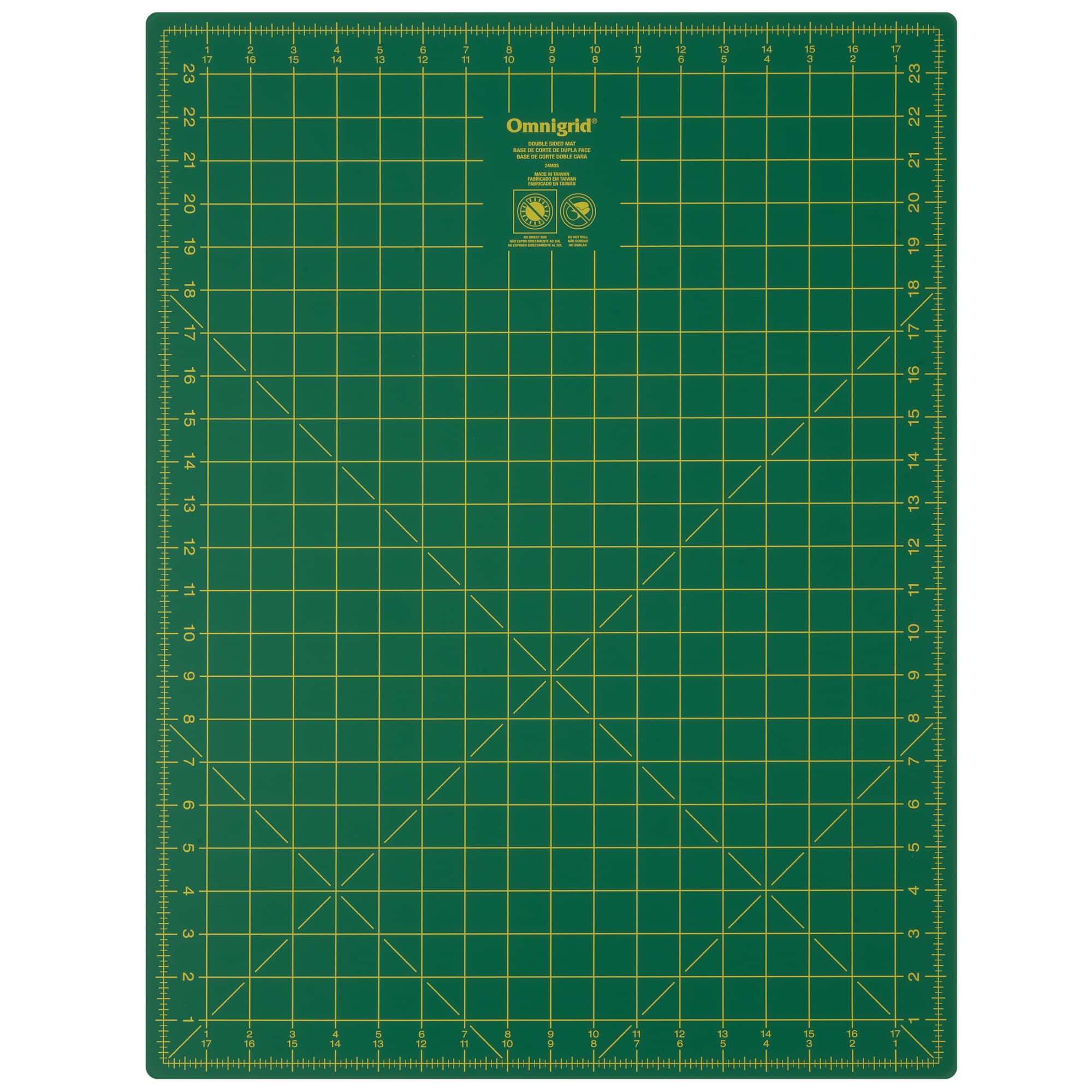 Omnigrid® Double Sided Cutting Mat, 18" x 24"