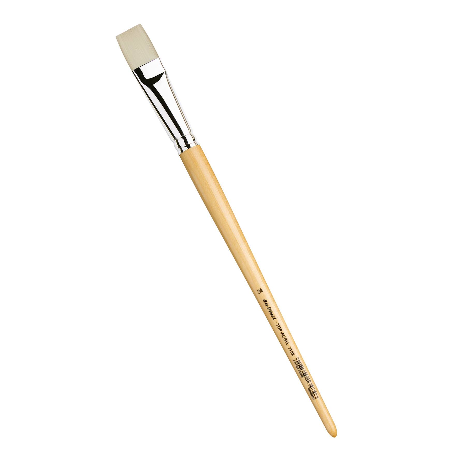 da Vinci TOP ACRYL Series 7182 Synthetic Flat Brush