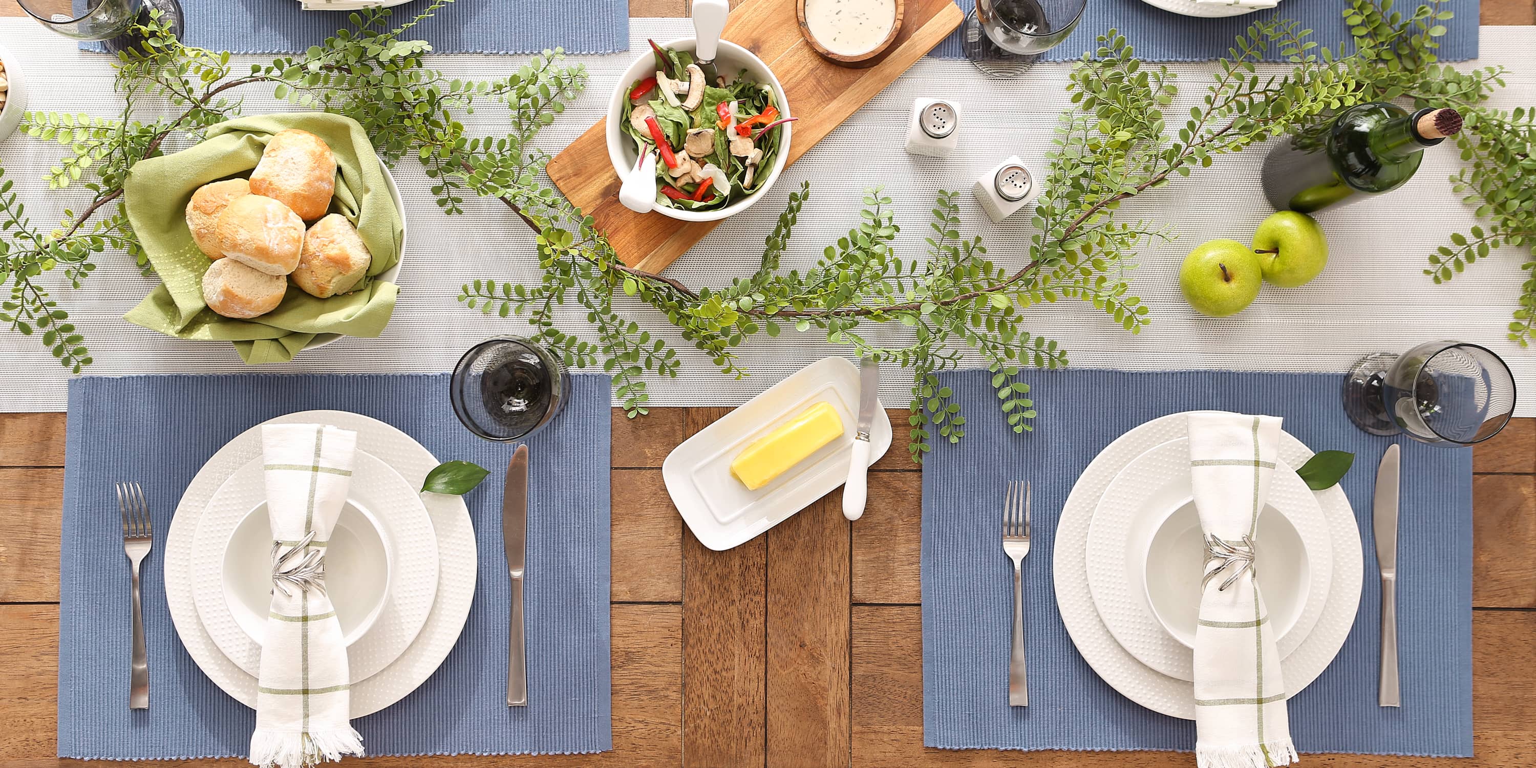 DII® Ribbed Cotton Placemats