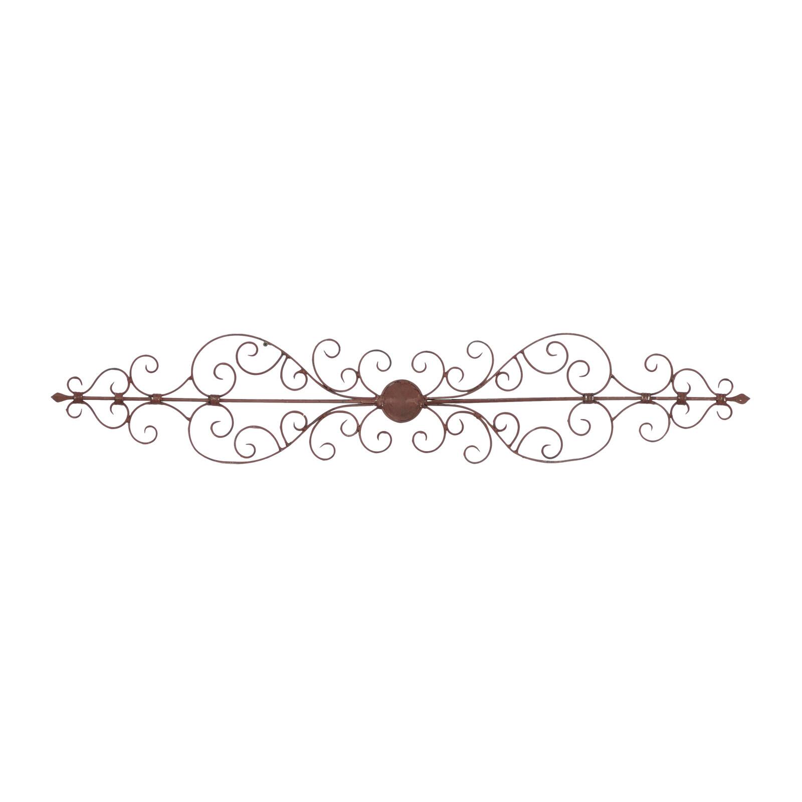 44" Brown Metal Rustic Wall Décor