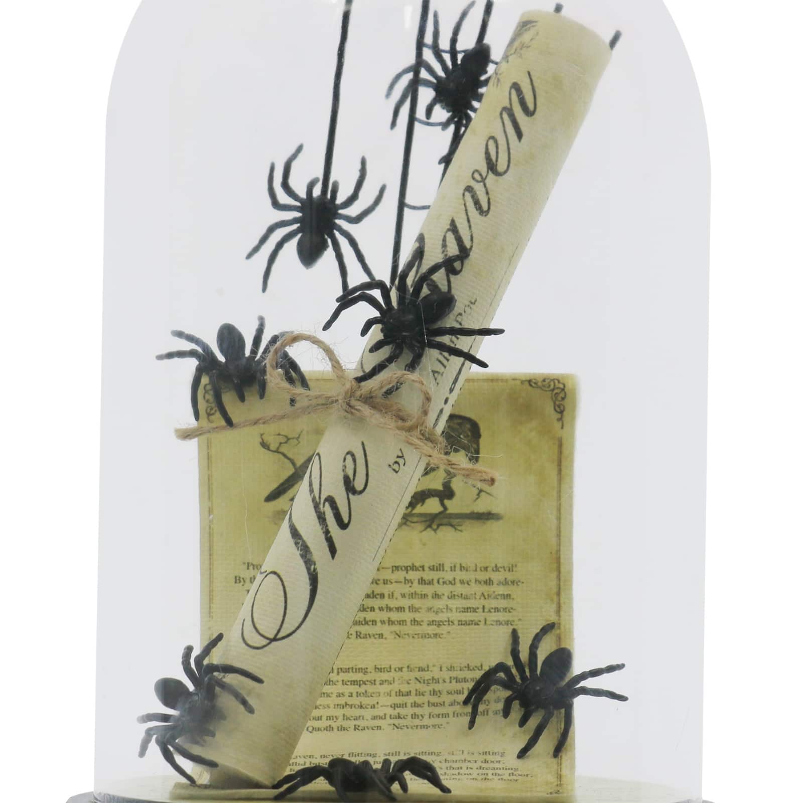 8" Spider Cloche Tabletop Décor by Ashland®