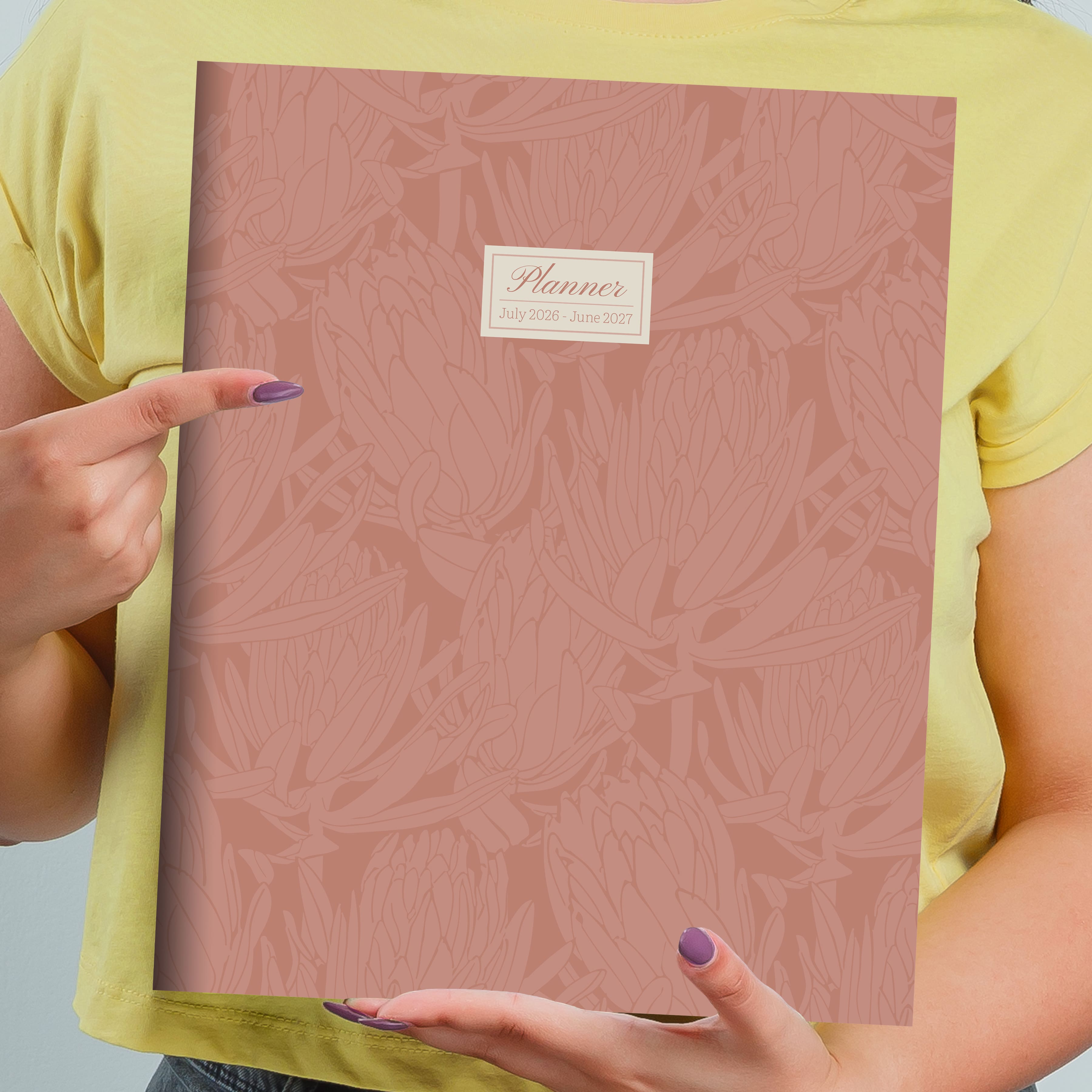 TF Publishing 2026-27 Pink Always Pick Monthly Planner