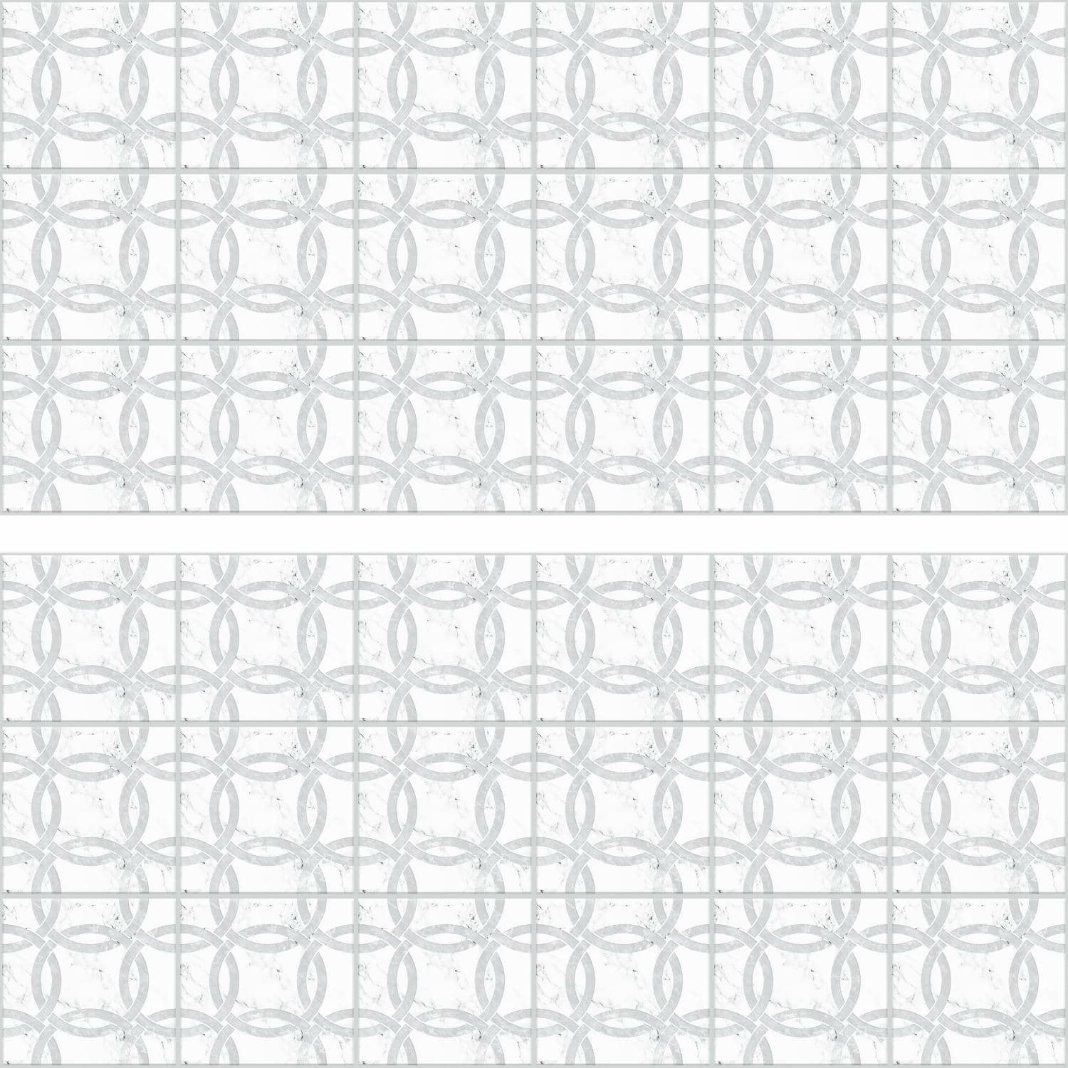 RoomMates Interlocking Circle Tile Backsplash Giant Decals