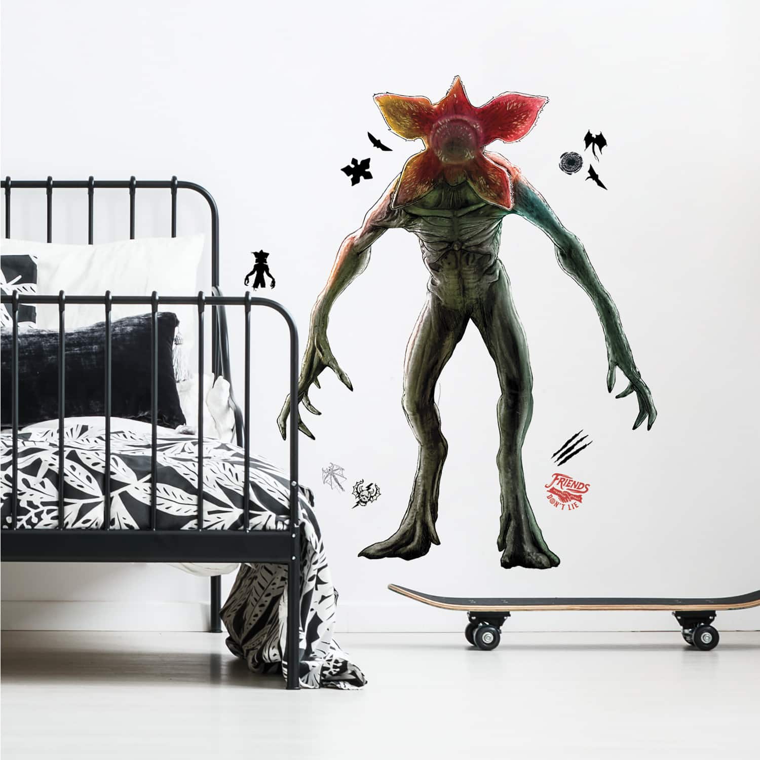 RoomMates Netflix Stranger Things Demogorgon Peel & Stick Giant Wall Decals