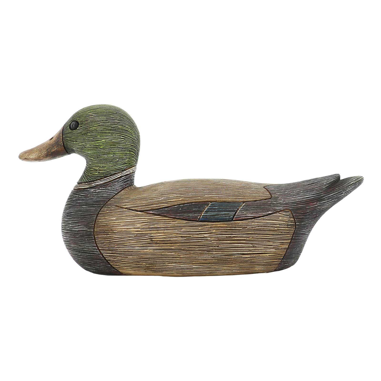 10.75" Brown & Green Duck Tabletop Décor by Ashland®