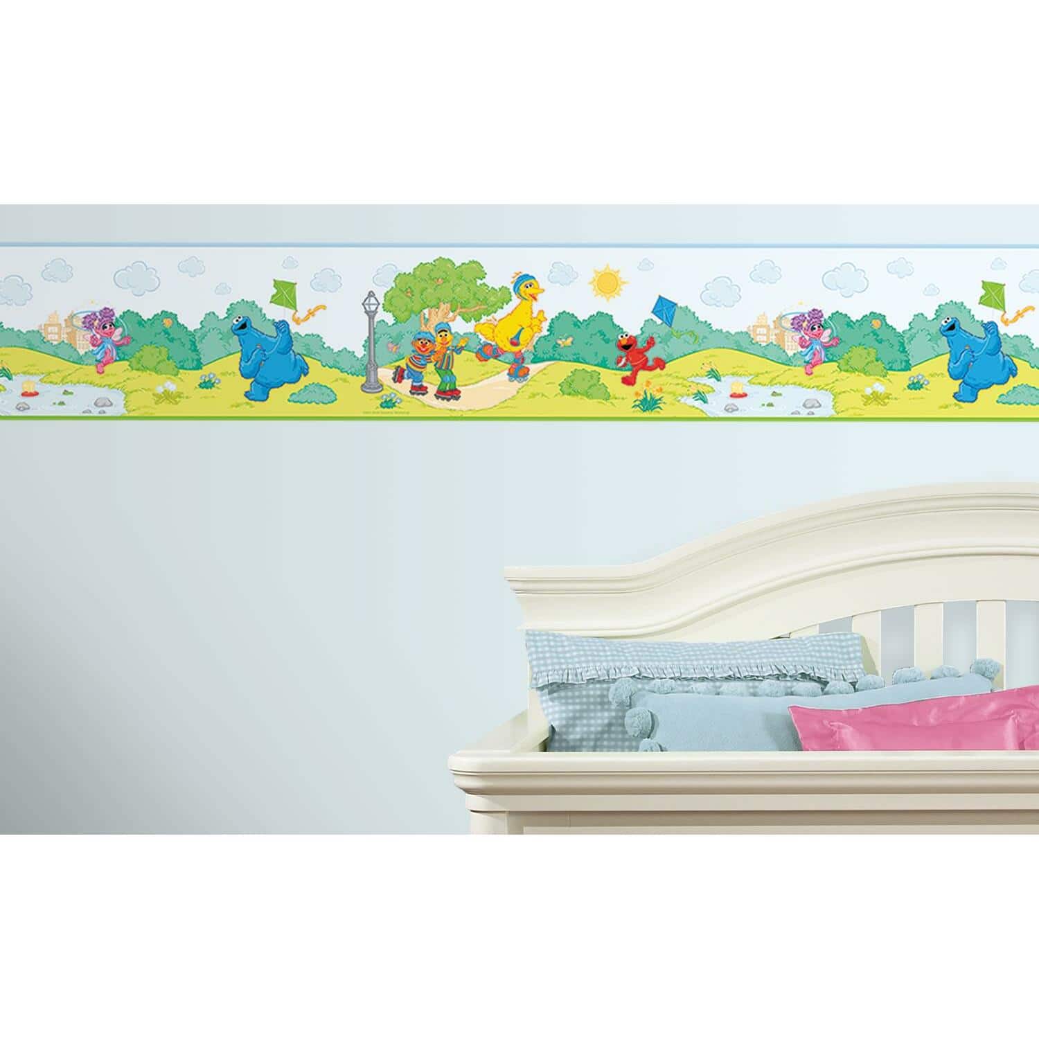 RoomMates Sesame Street Peel & Stick Border