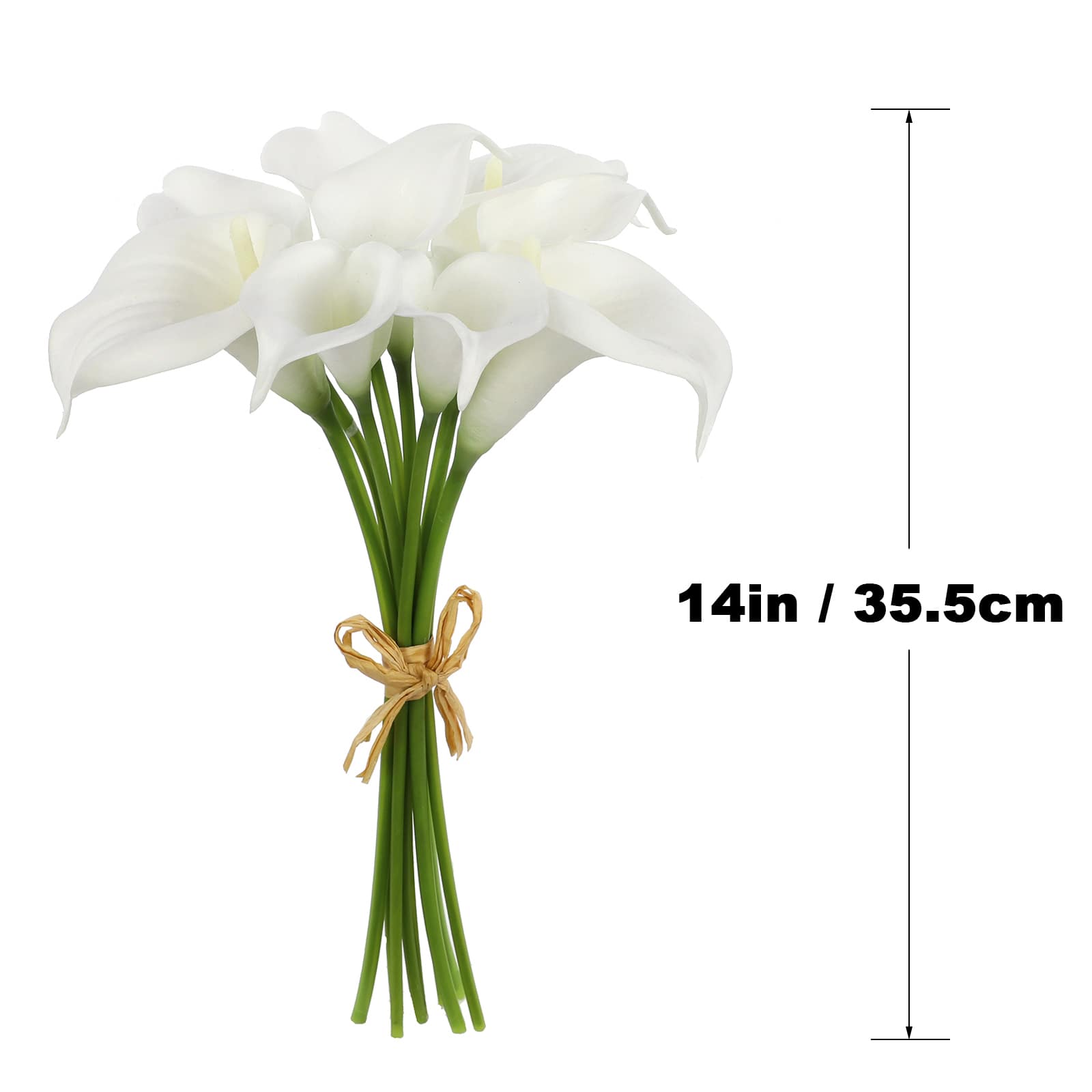 14" White Calla Lily Bundle by Ashland®