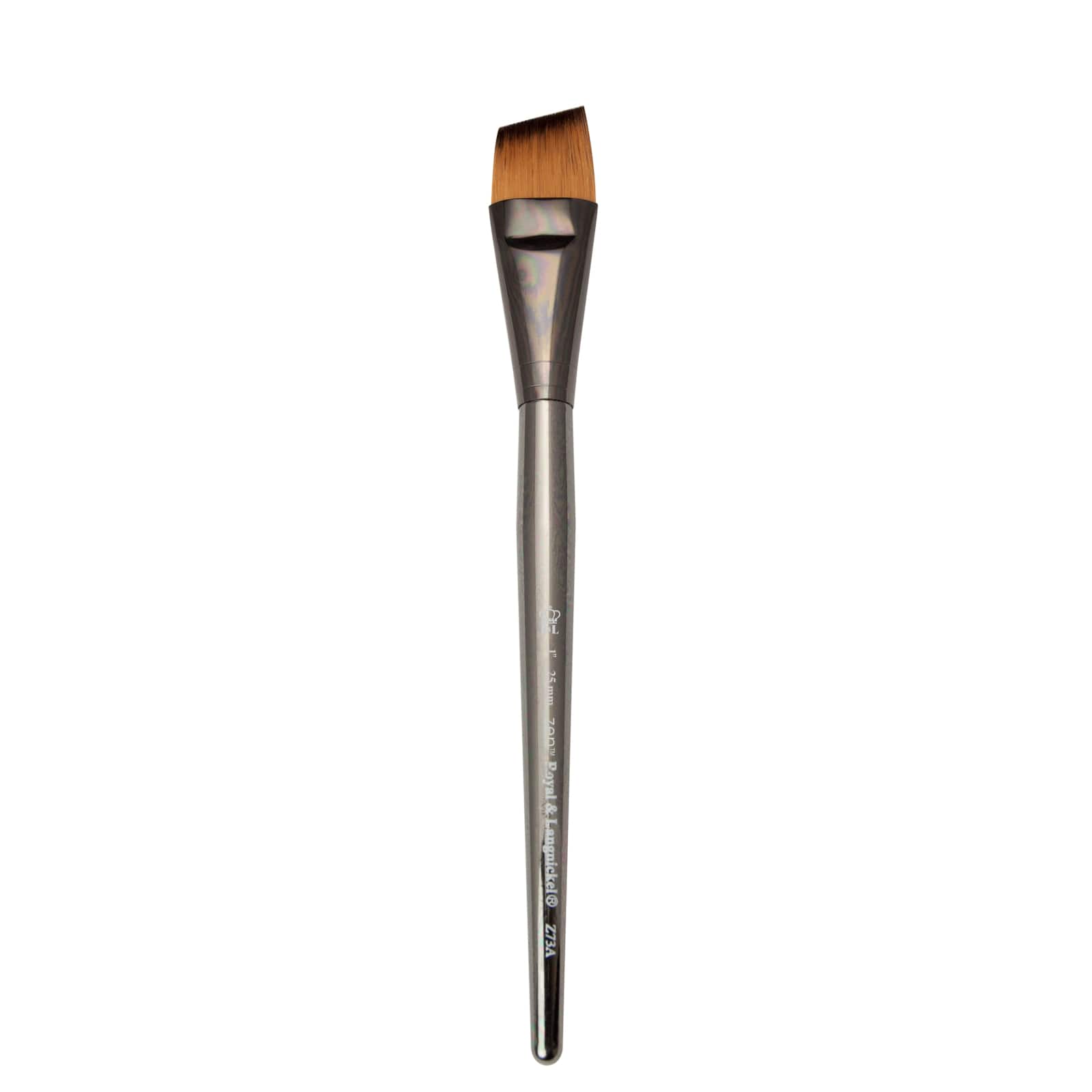 12 Pack: Zen™ Series 73 Short Handle Angular Brush