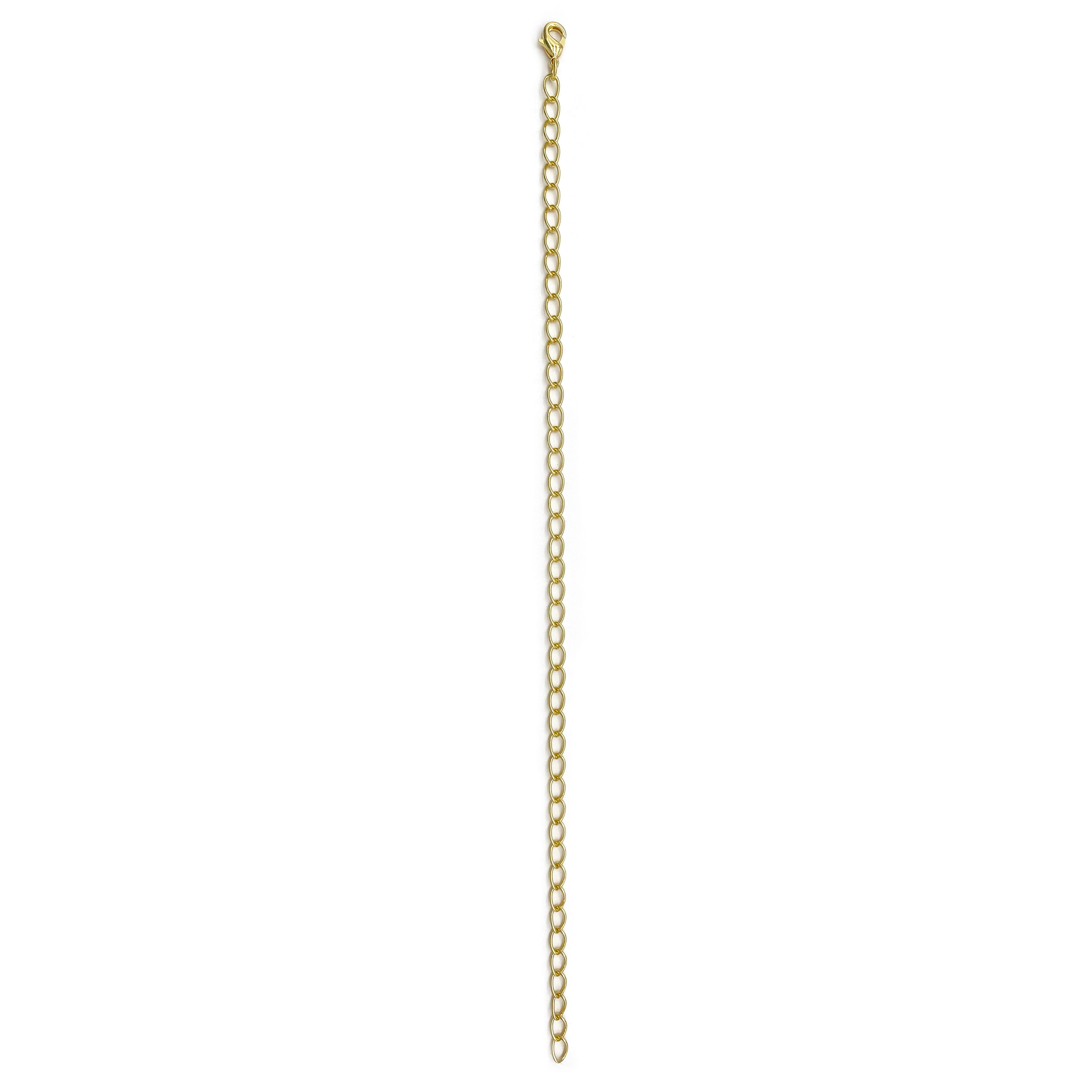 Gourmette plaquée or 18 carats de Bead Landing