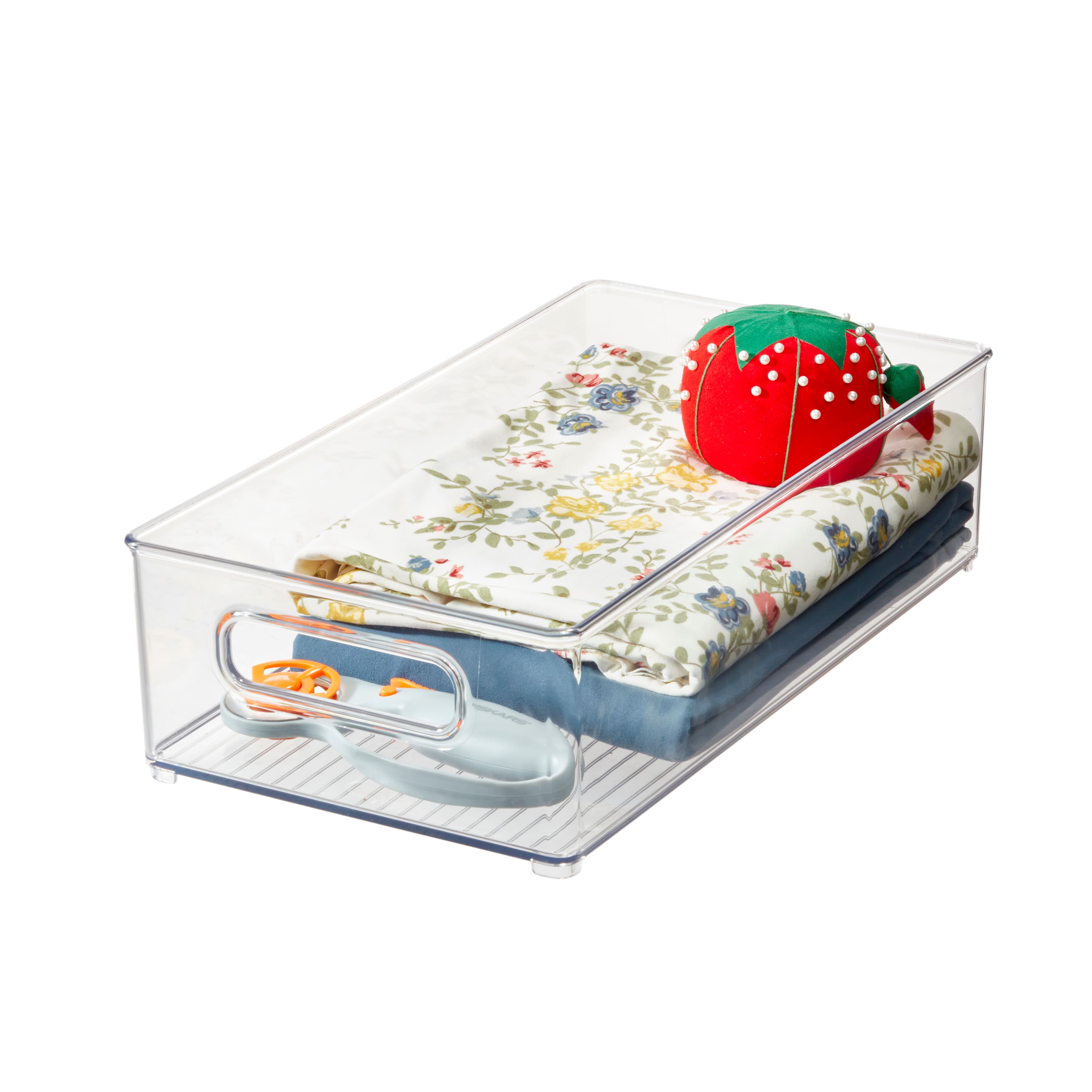 Bac de rangement en plastique d’iDesign