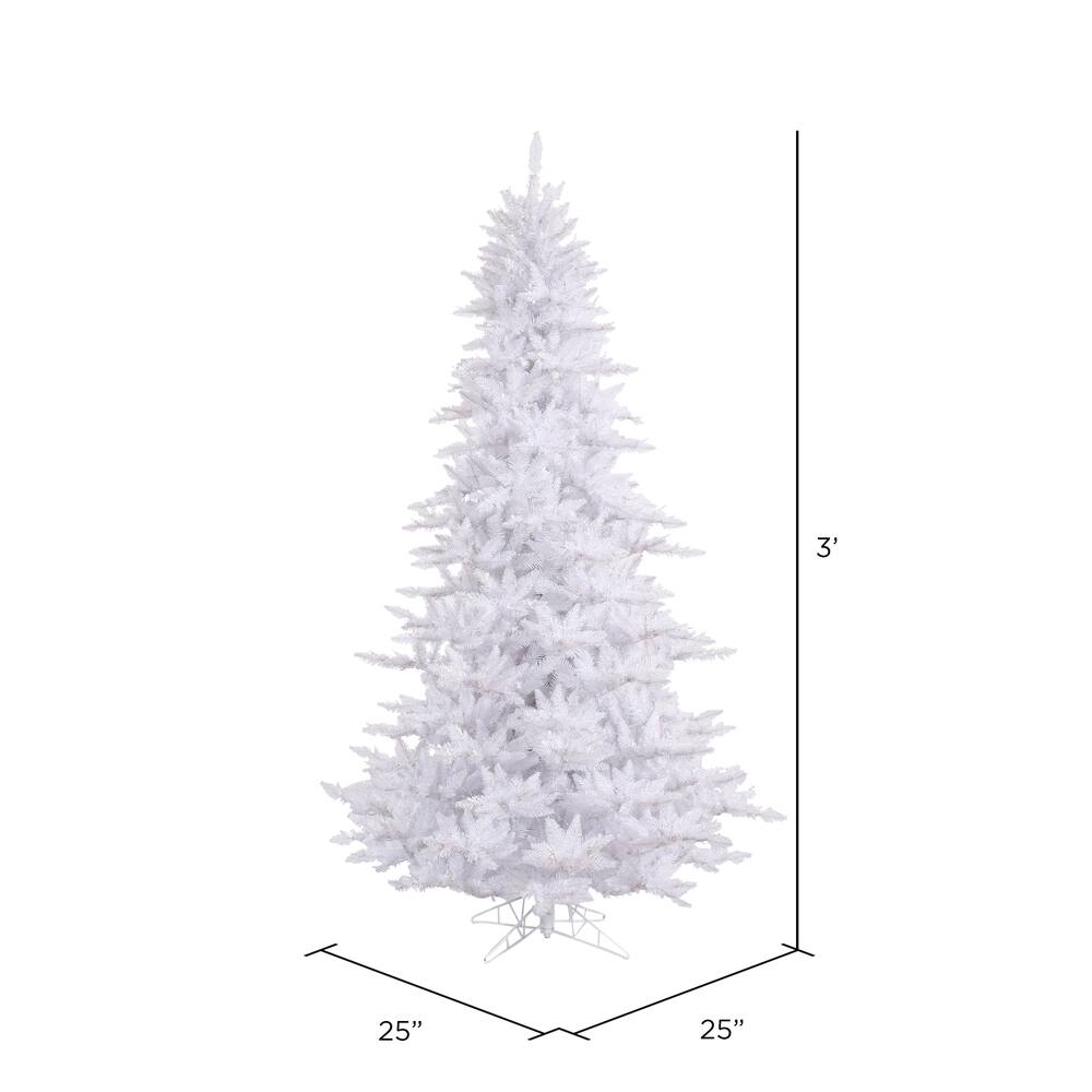 3ft. Unlit White Fir Artificial Christmas Tree