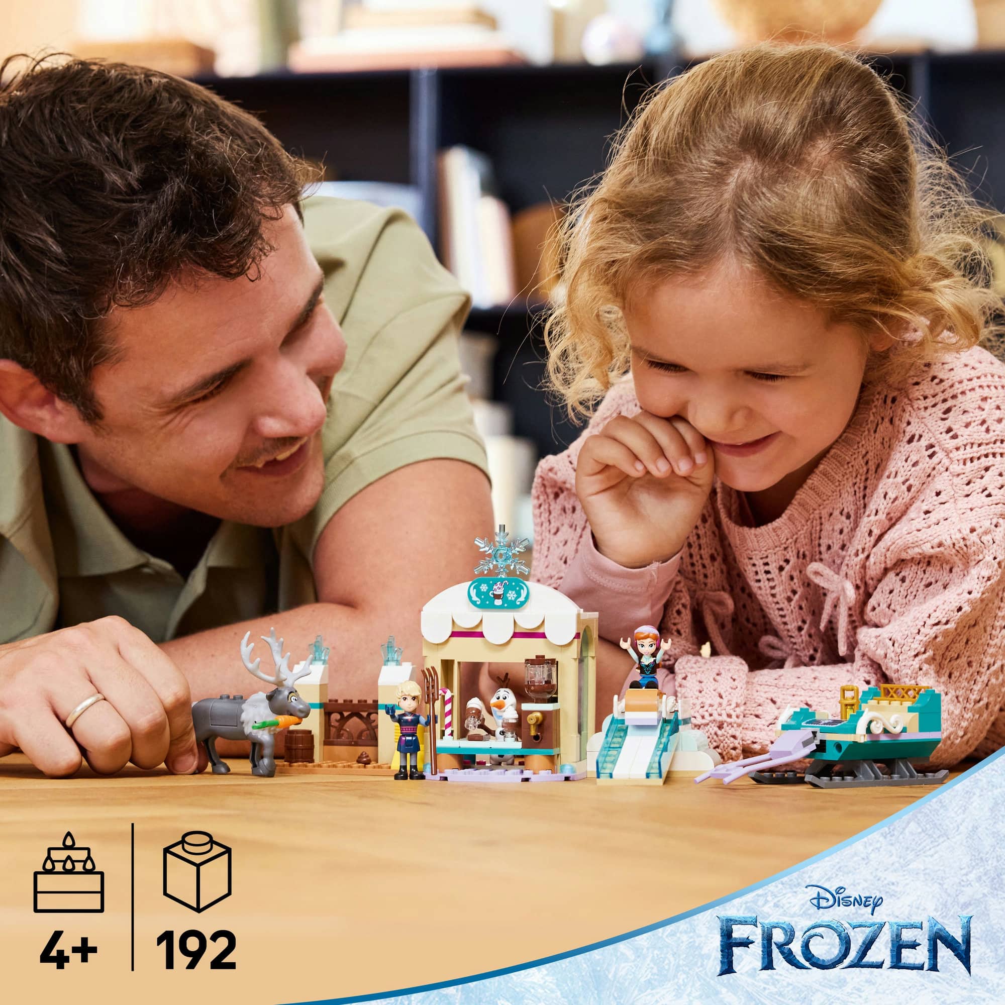 LEGO® Disney Frozen Anna’s Sleigh Adventure Buildable Model Toy Kit 43256