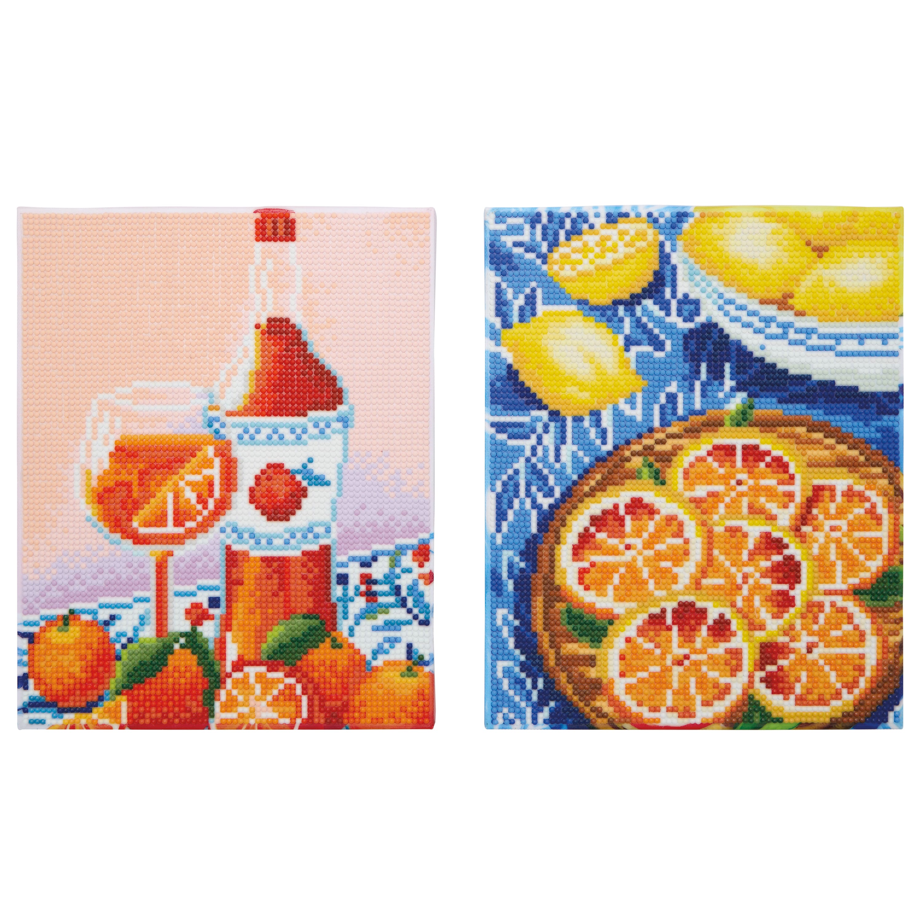 8" x 10" Orange Spritz Diamond Art Kit by Make Market®