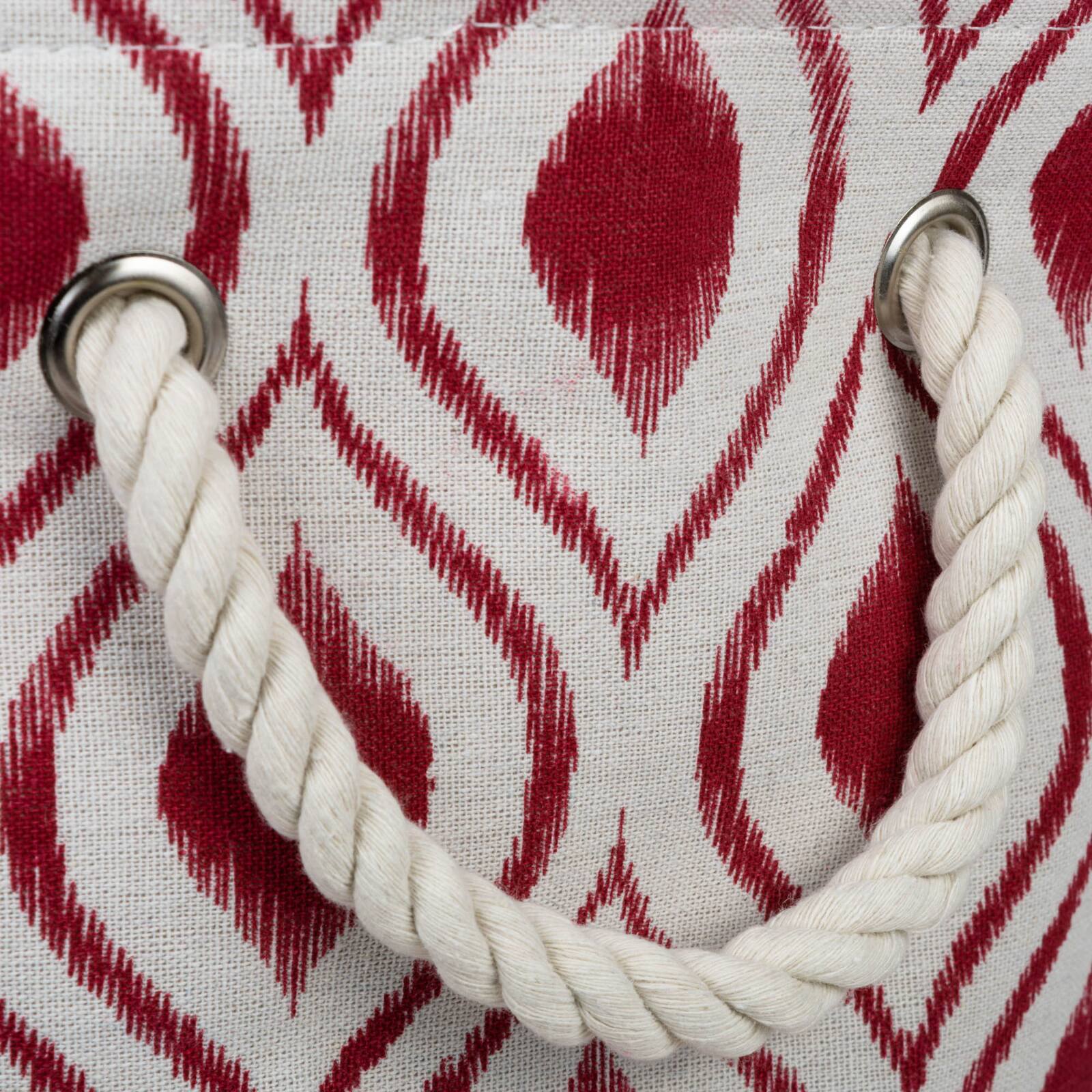 DII® 15" Round Ikat Fabric Bin