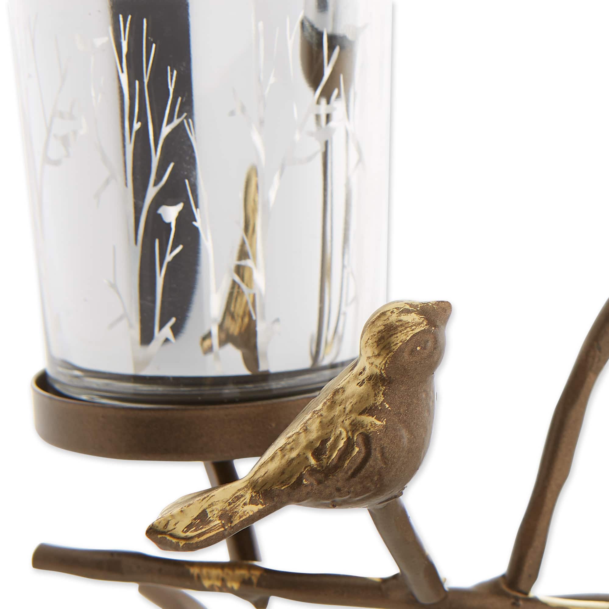 9.5" Triple Tealight Branch Candle Holder