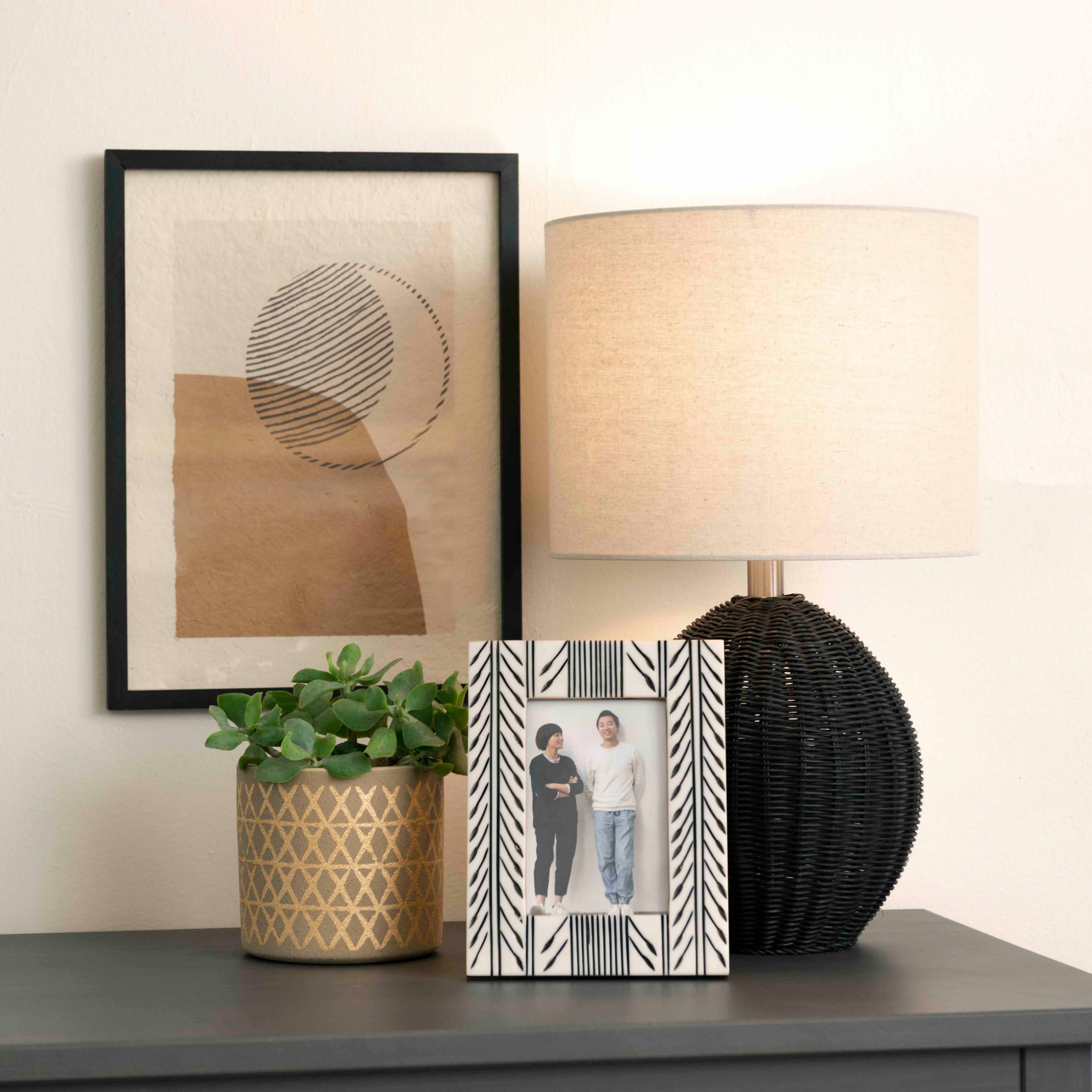 Hello Honey® 2 Pack Black & White Photo Frame