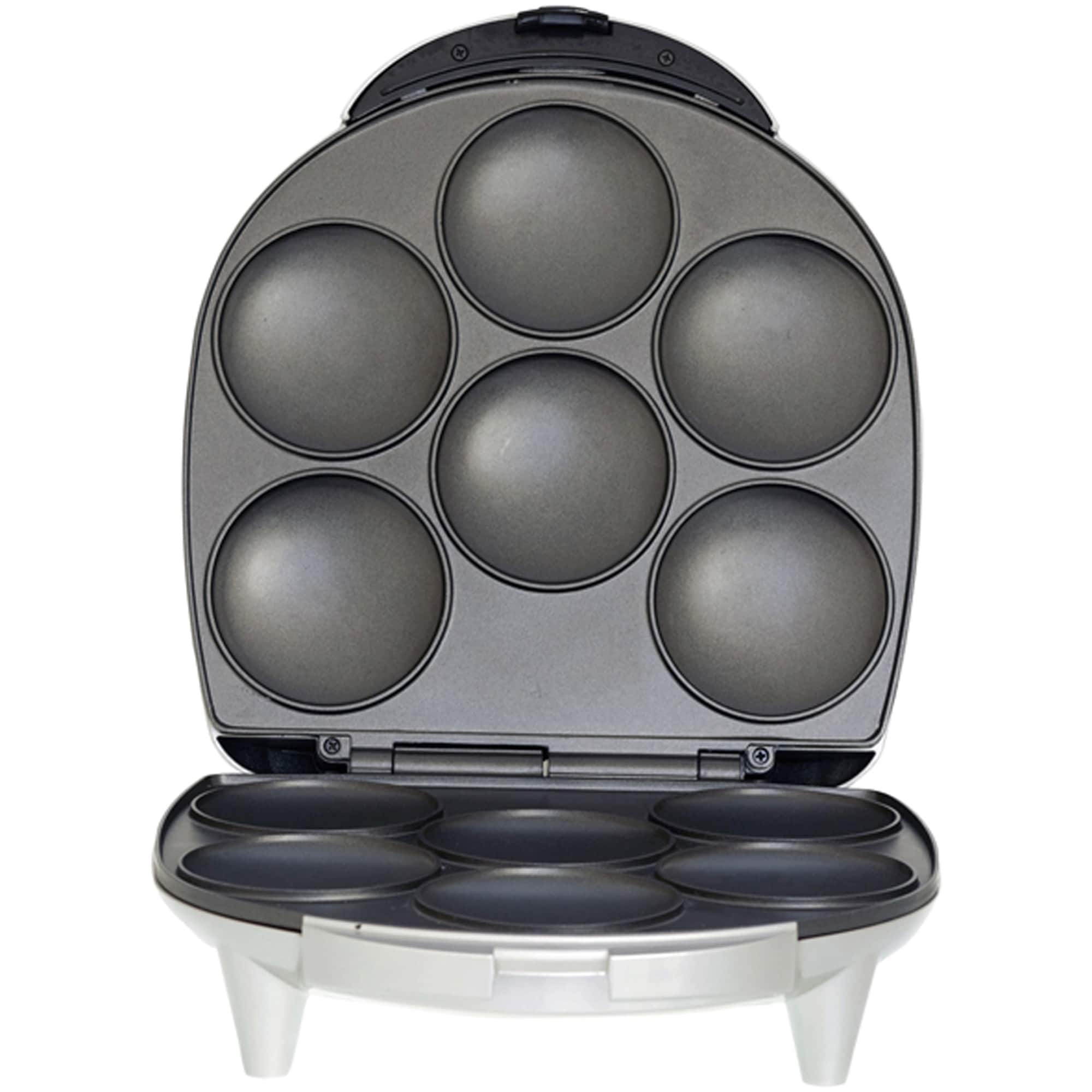 Brentwood Silver 6-Piece Nonstick Arepa Maker