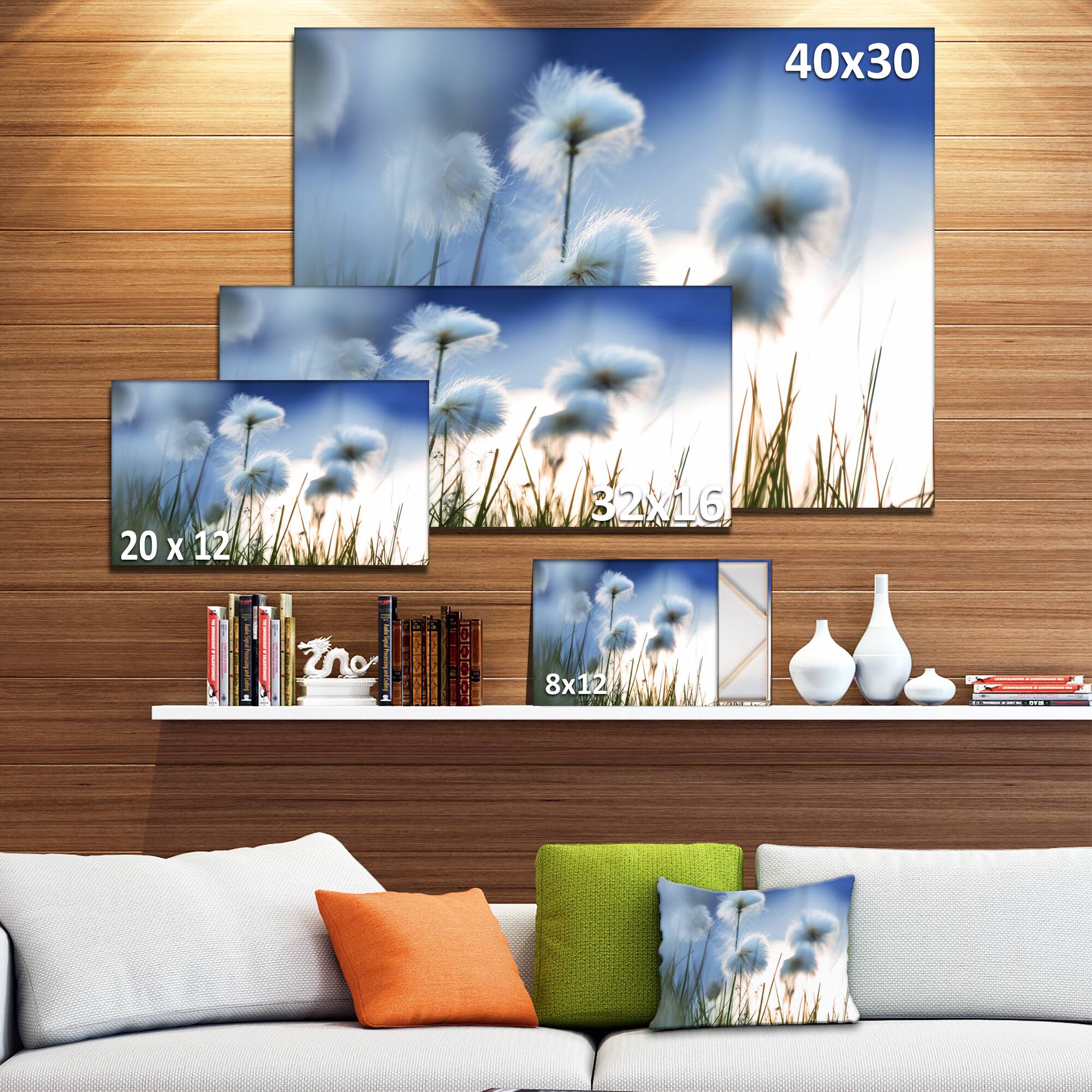Designart - Beautiful Polar White Flowers