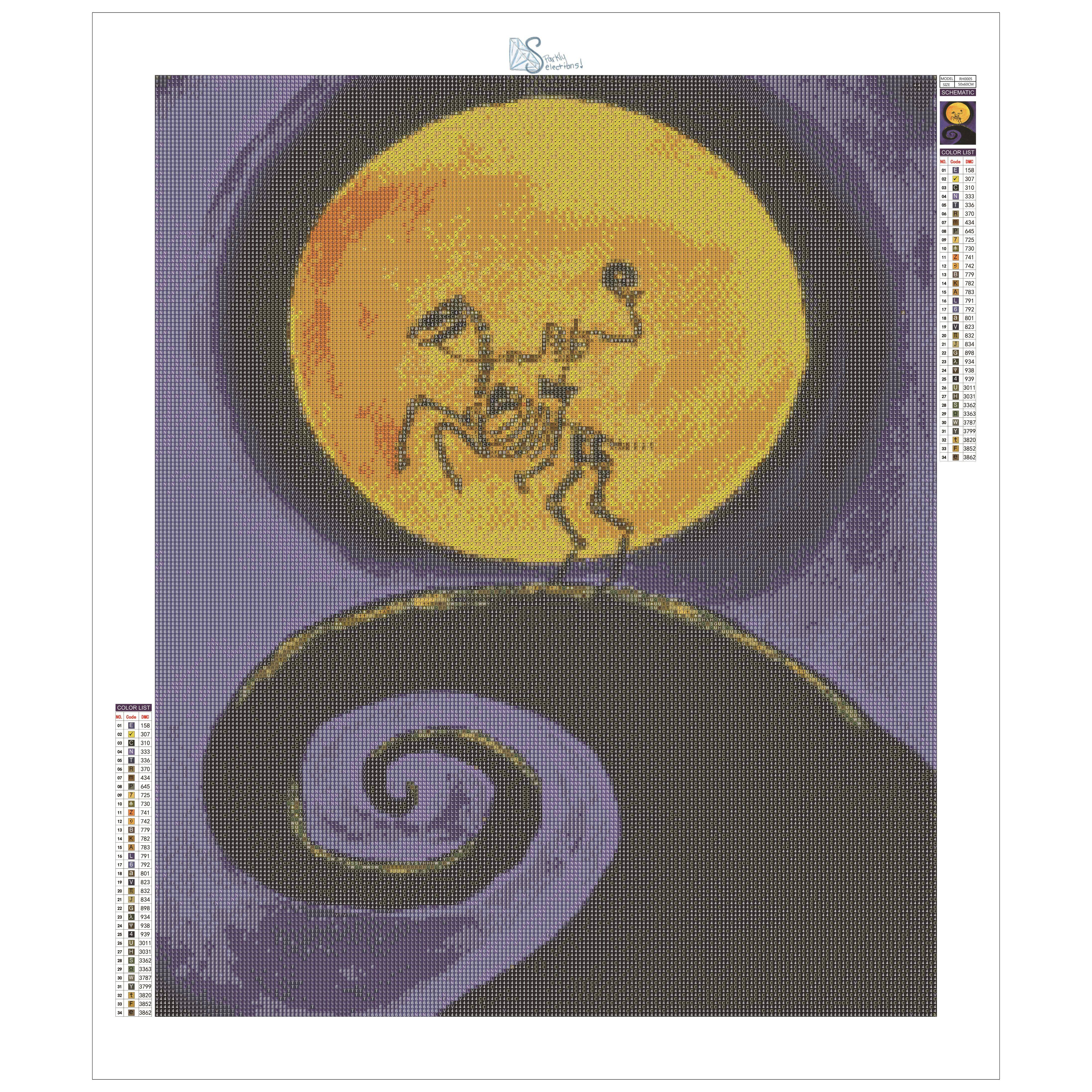 Sparkly Selections Headless Horseman by Local Utah Artist Rachel H. Diamond Painting Kit, Round Diamonds