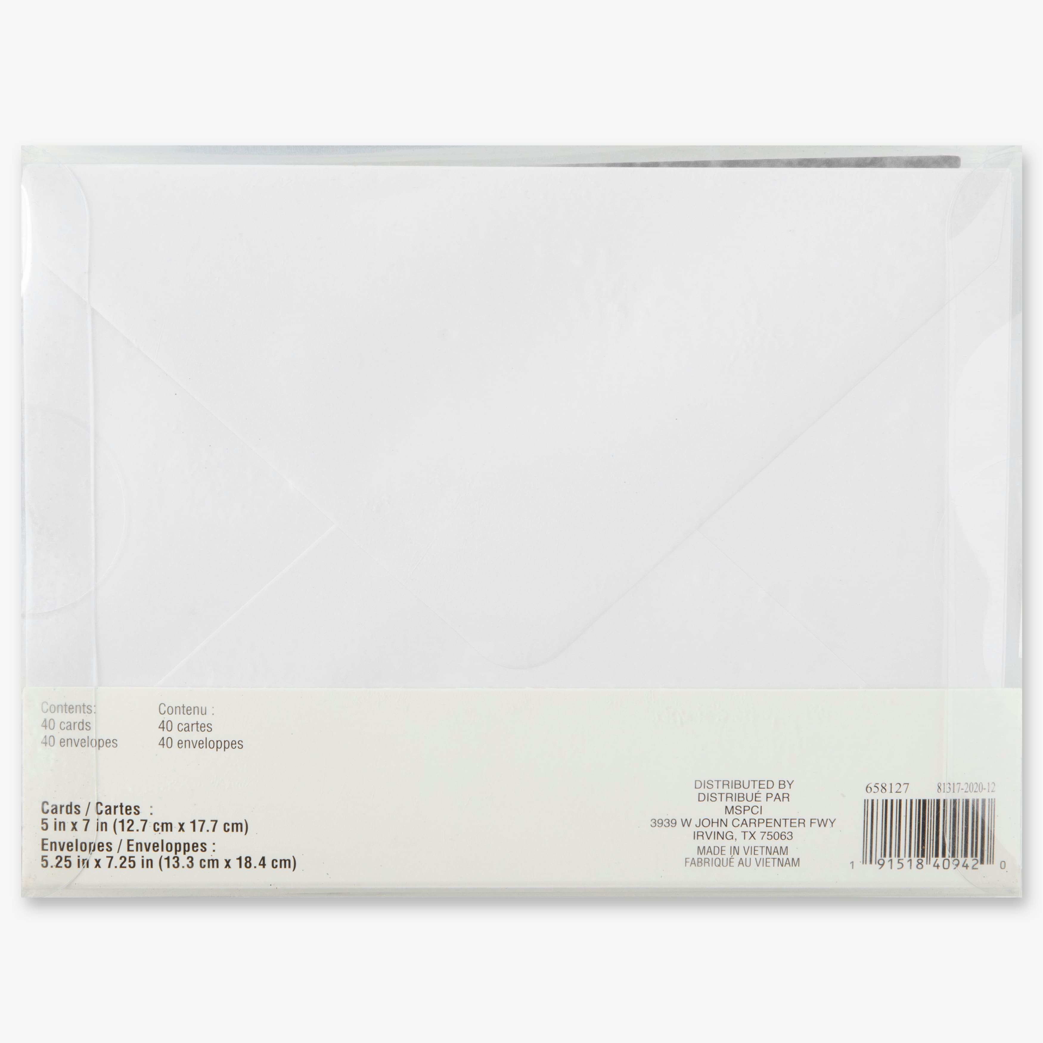 Glitter Rainbow Cards & Envelopes by Recollections™, 5" x 7"