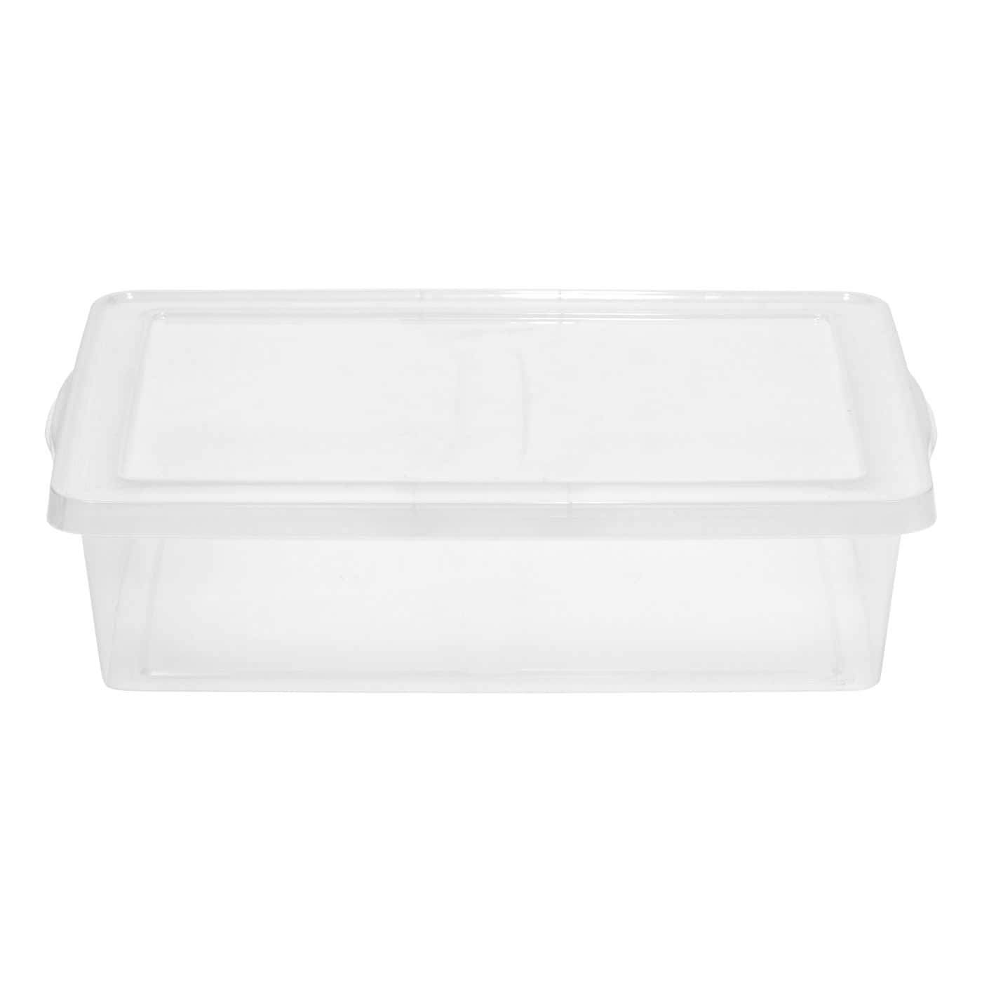 IRIS® 28qt. Clear Snap Top Storage Boxes, 3ct.