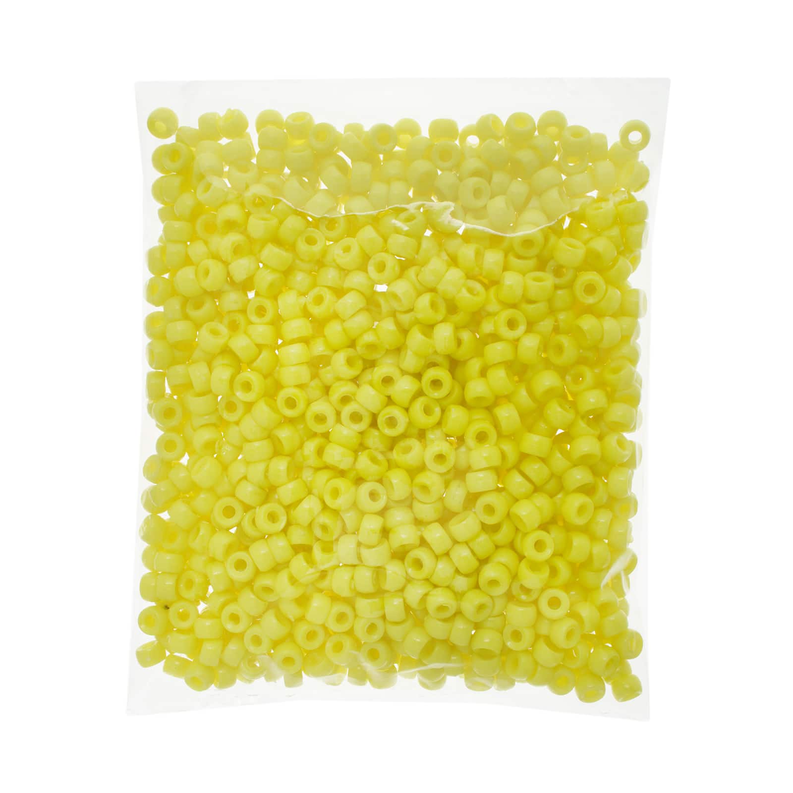 John Bead 6mm Opaque Plastic Mini Pony Beads, 1,000ct.