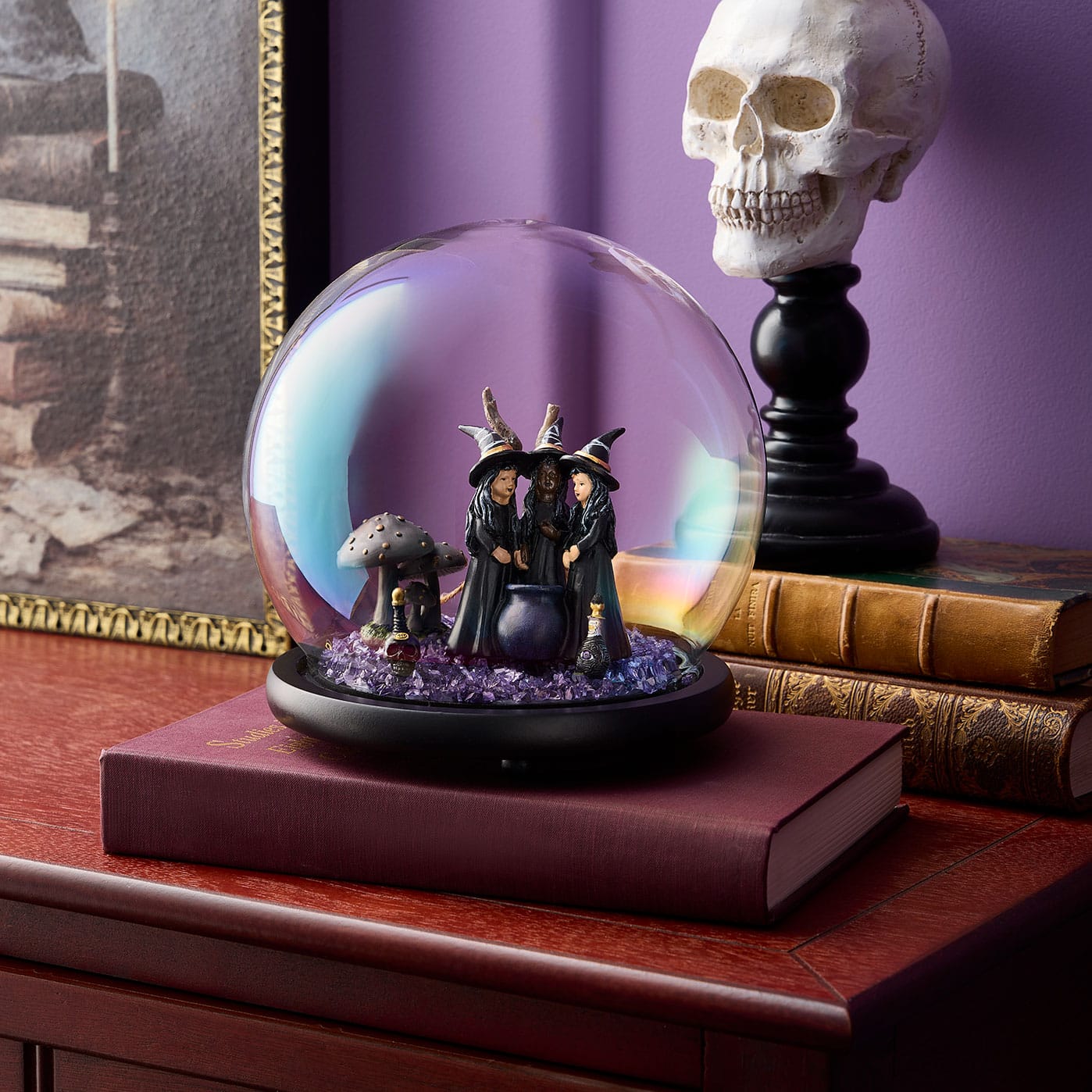 Witch Scene in Crystal Ball