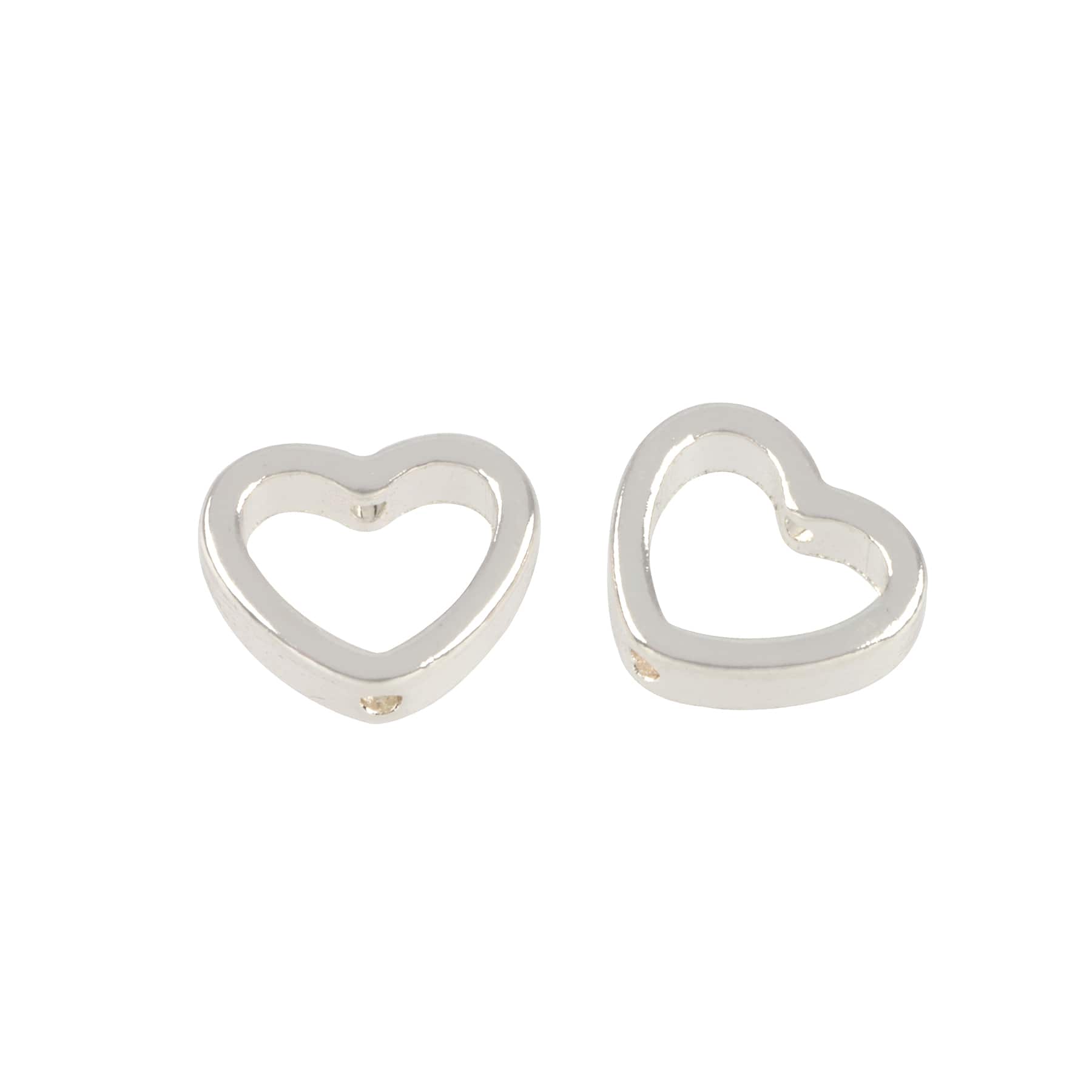 12 Packs: 6 ct. (72 total) Heart Bead Frames by Bead Landing
