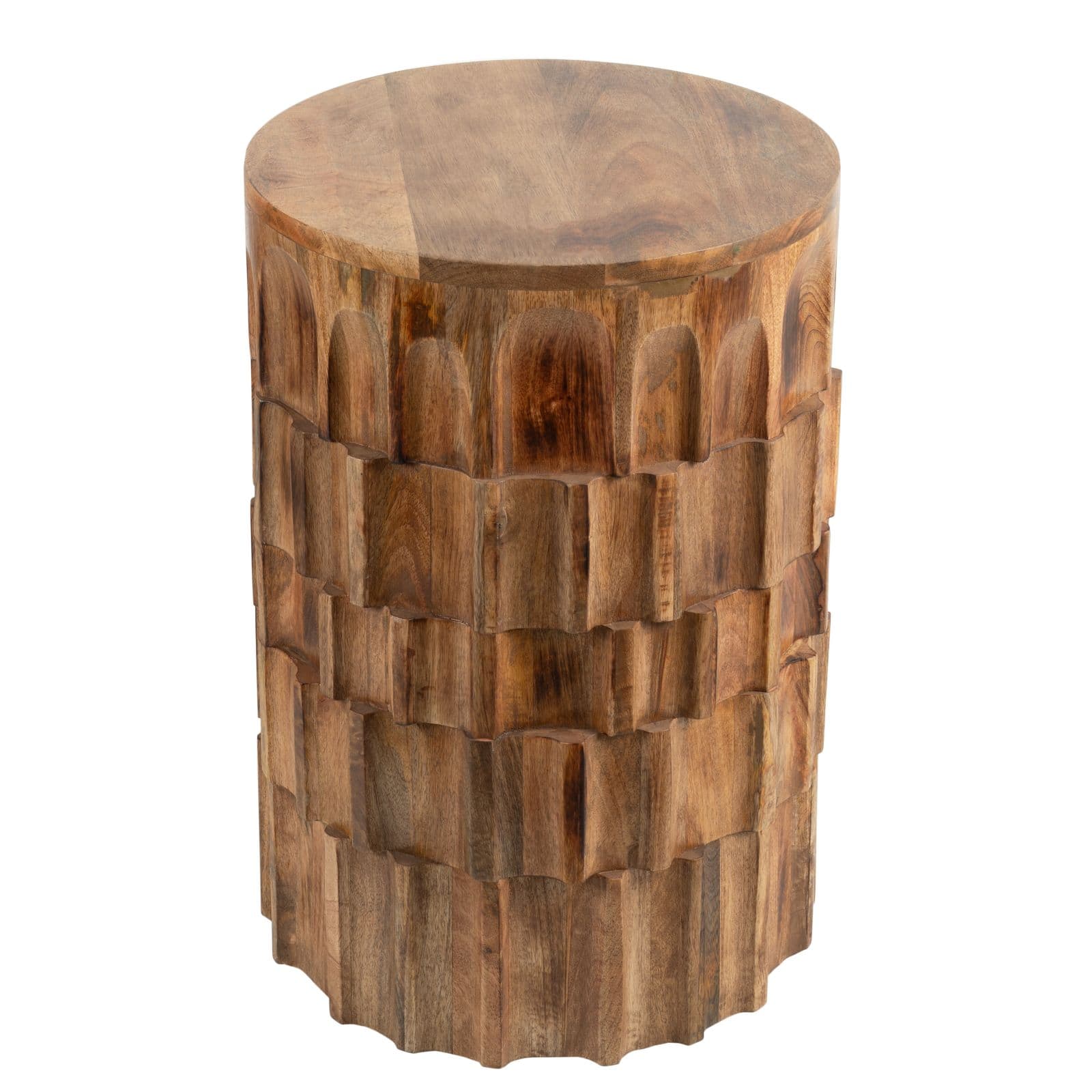 22" Mango Wood Stool by Ashland®