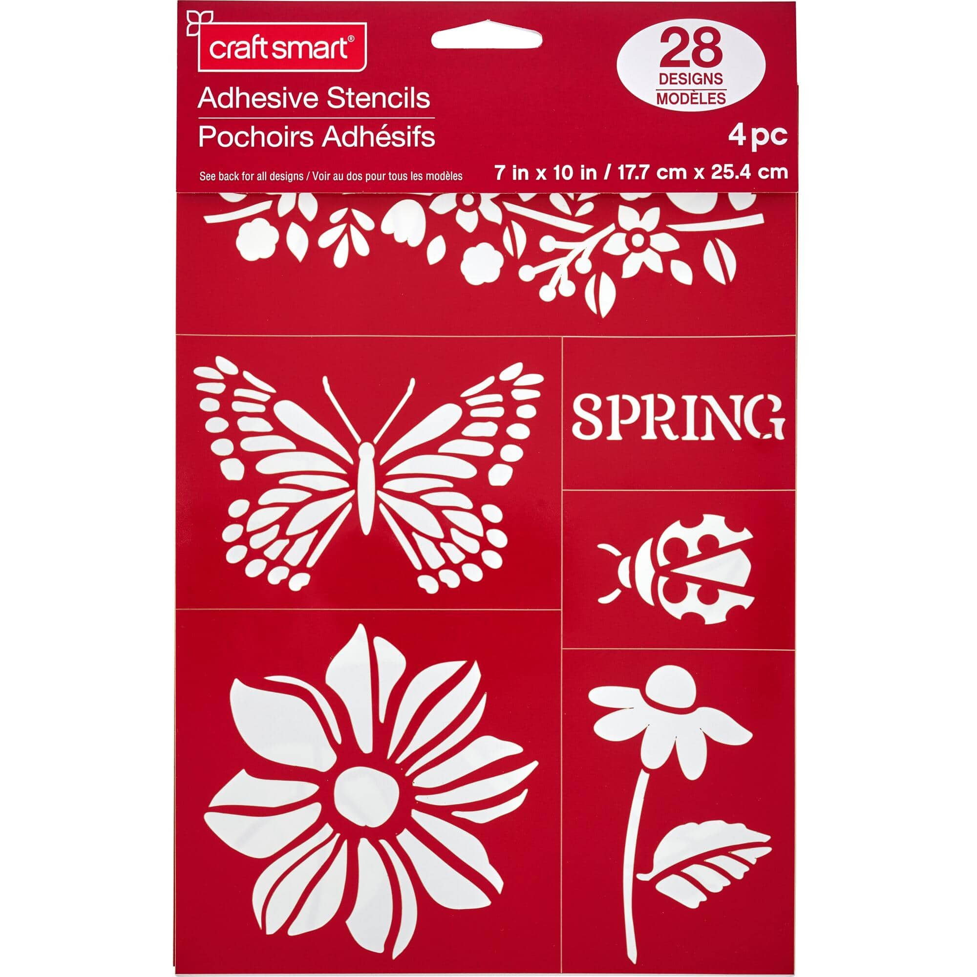 Four Seasons Stencils, 7" x 10" by Craft Smart