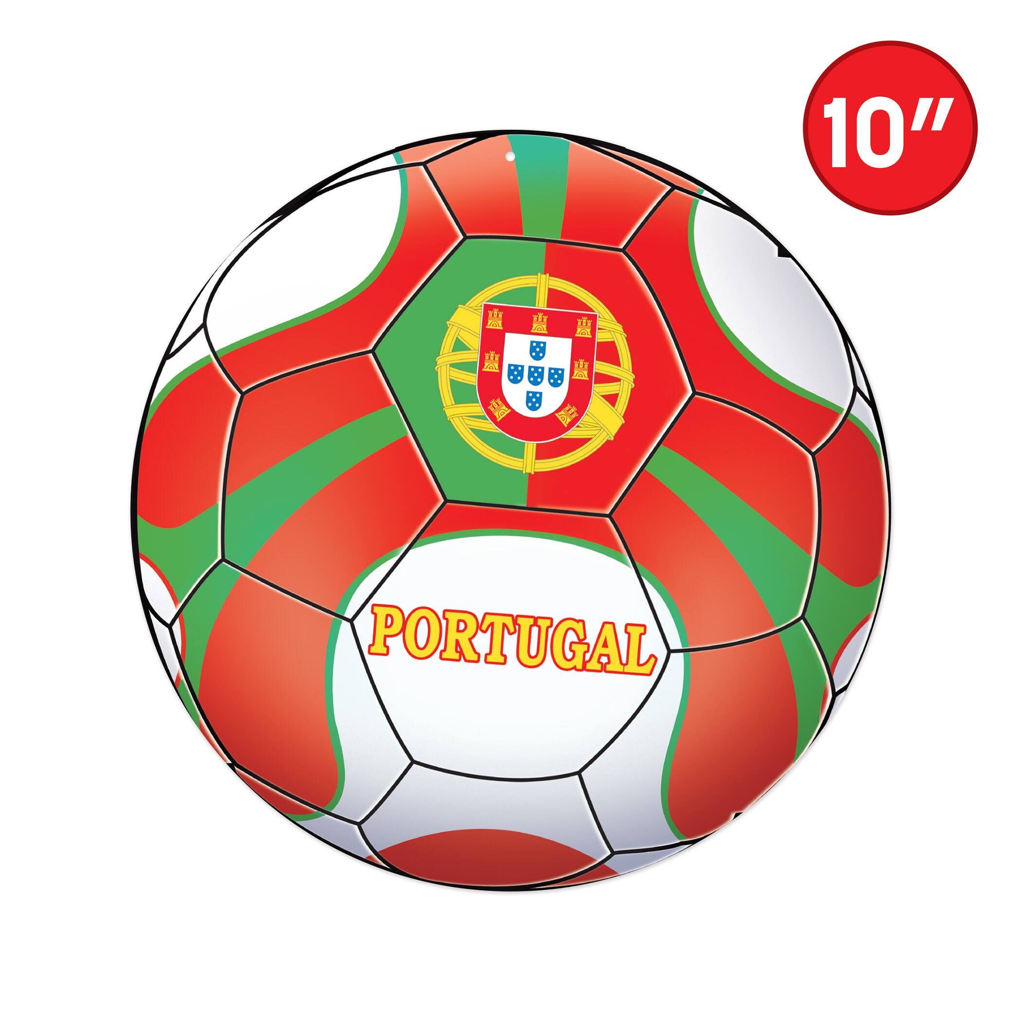 Beistle 10" Soccer Ball Cutouts, 4ct.