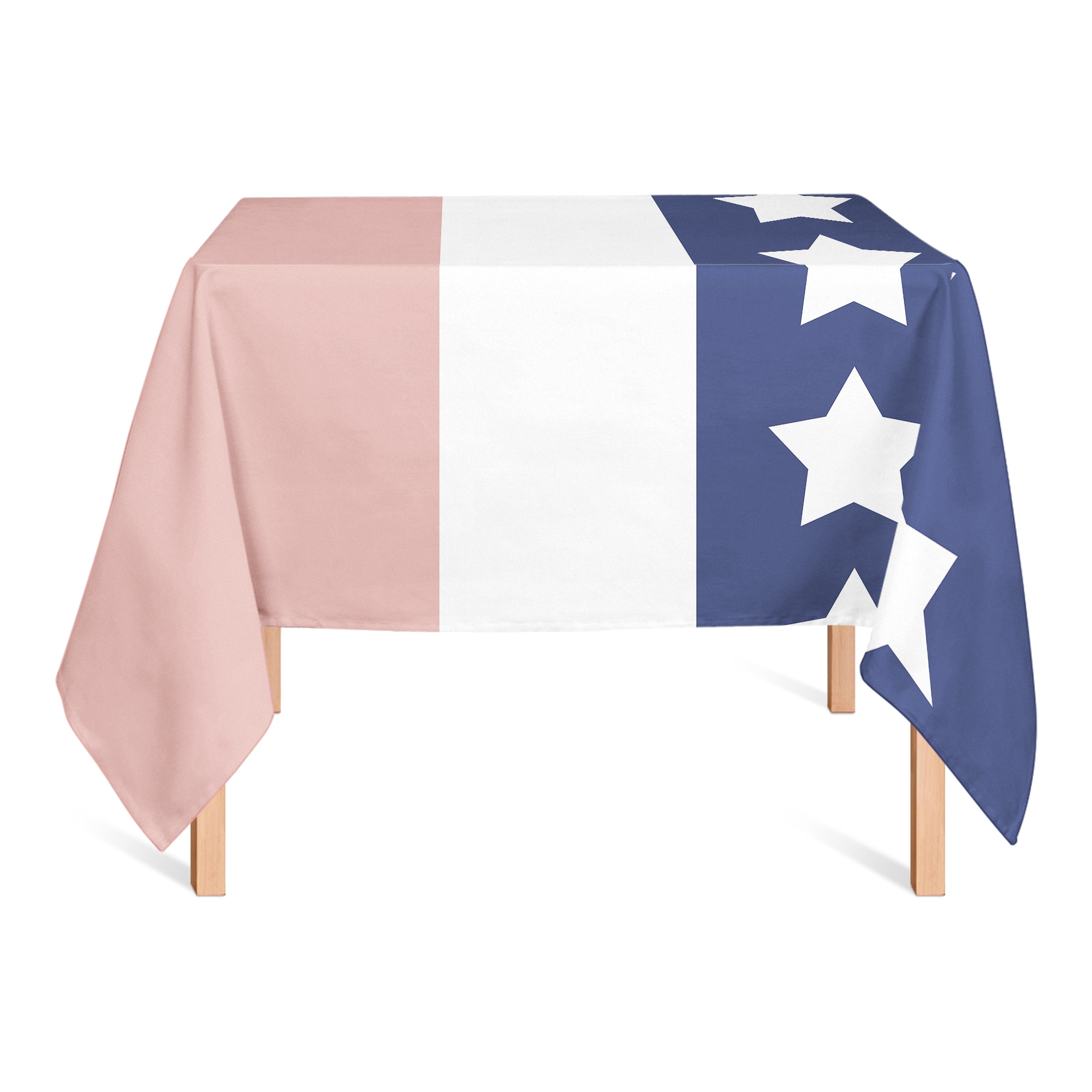 Designs Direct Simple Stripes Flag Tablecloth