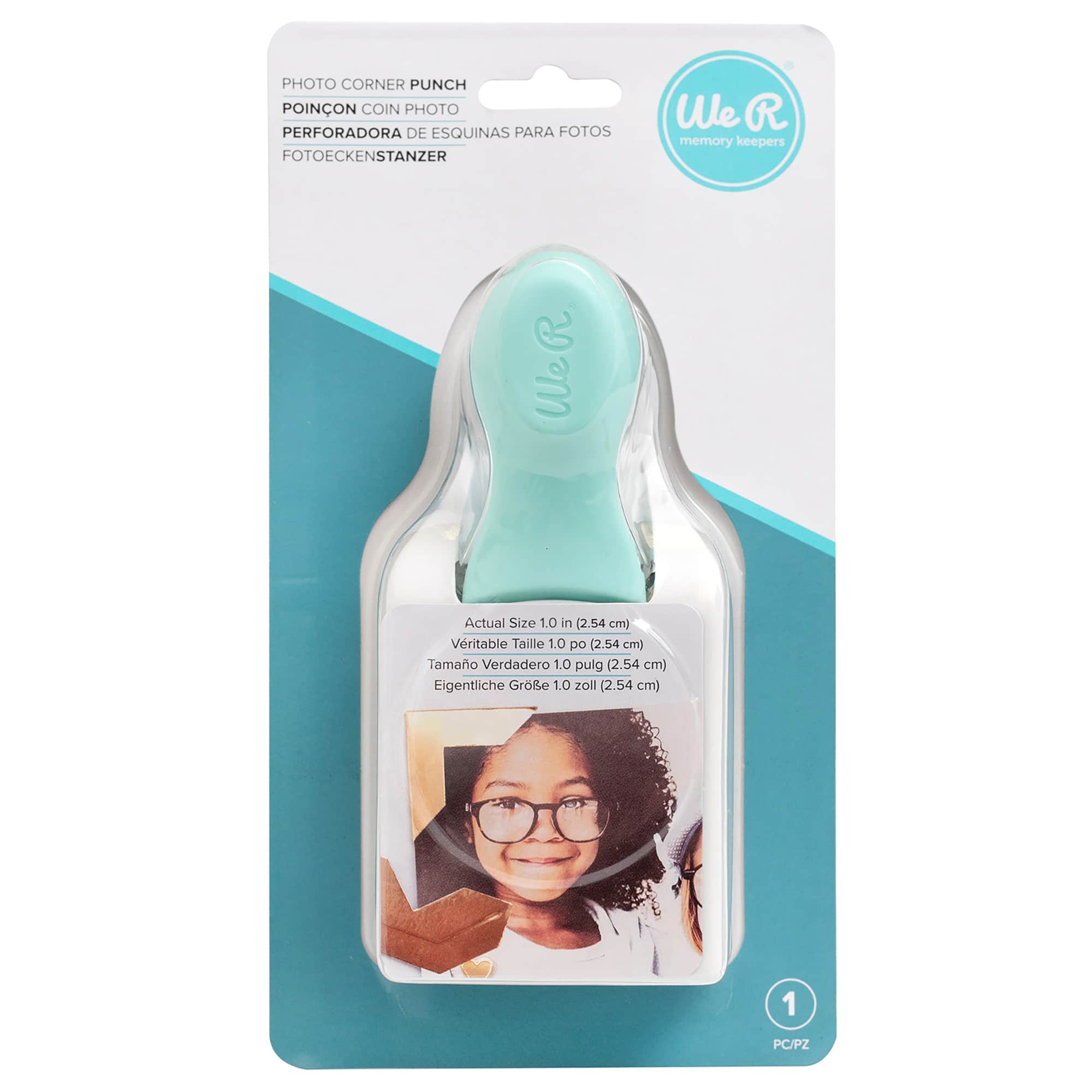 We R Memory Keepers® Embossing Punch – 1" Photo Corners