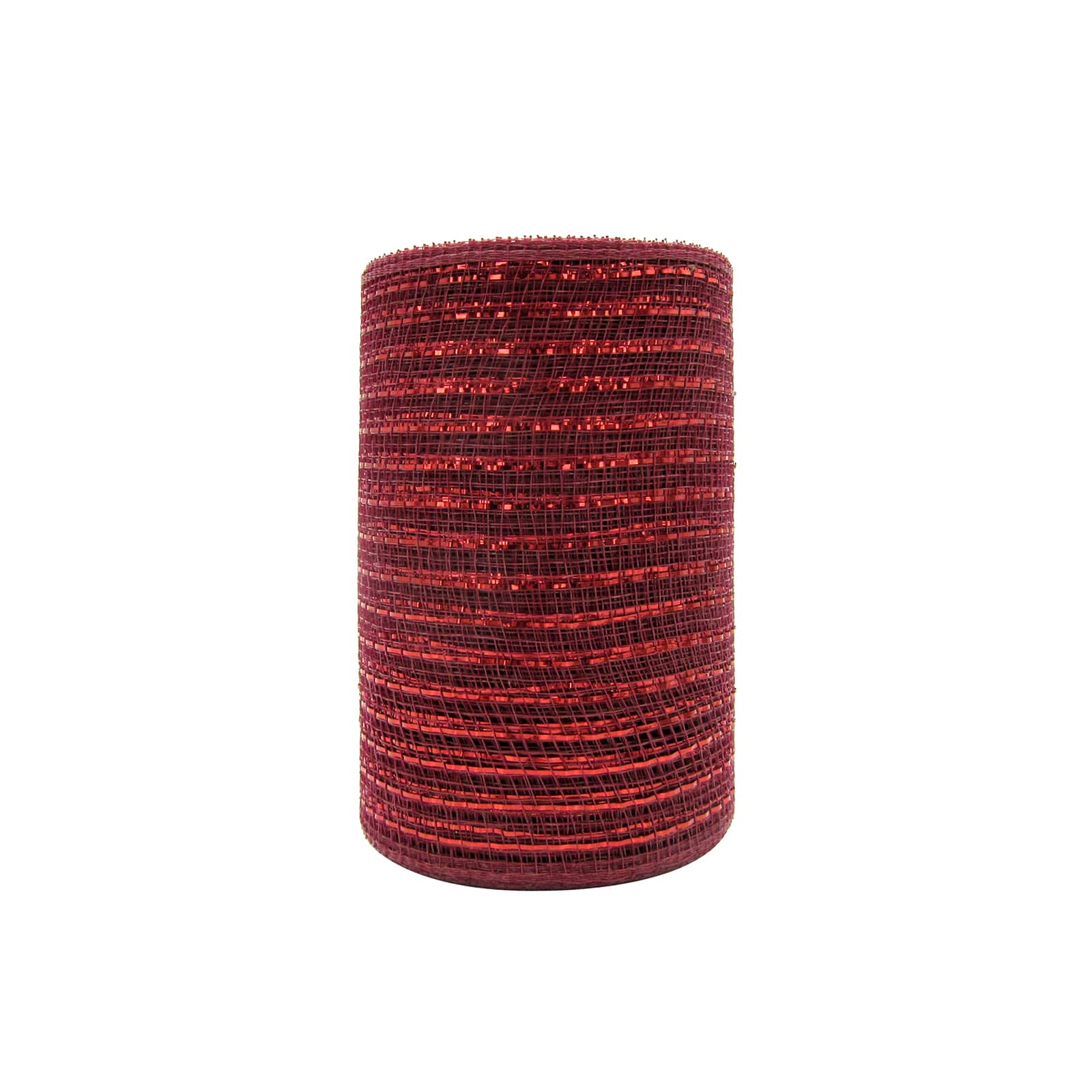 5.5" x 15yd. Burgundy Mesh Ribbon by Celebrate It™