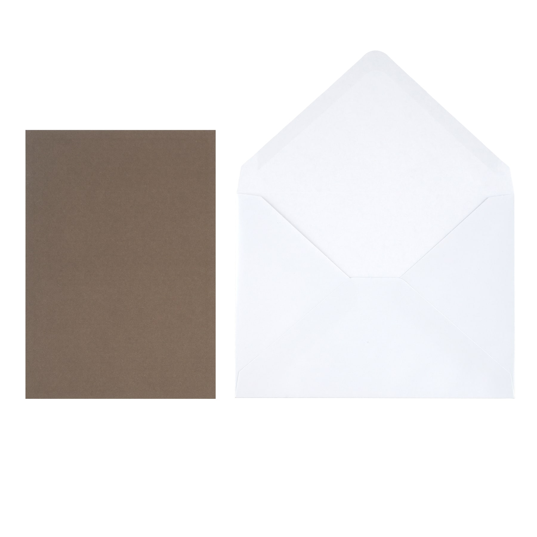 5" x 7" Line Border Flat Card & Envelope Sets